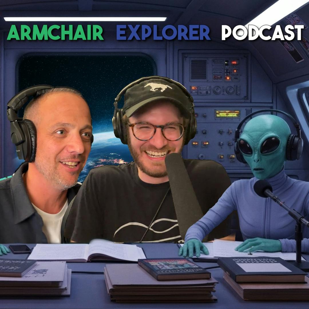 PATHWAYS July: UFO Parking, Shark Attacks, and Biking Around the World