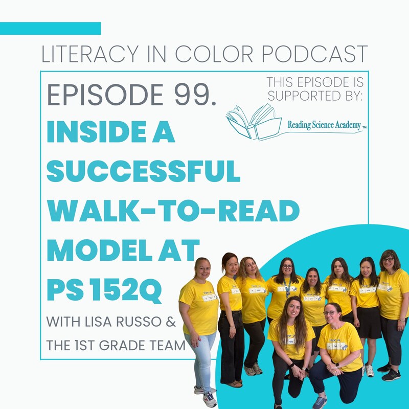 Artwork for podcast Literacy in Color: A Science of Reading Aligned Podcast for Educators