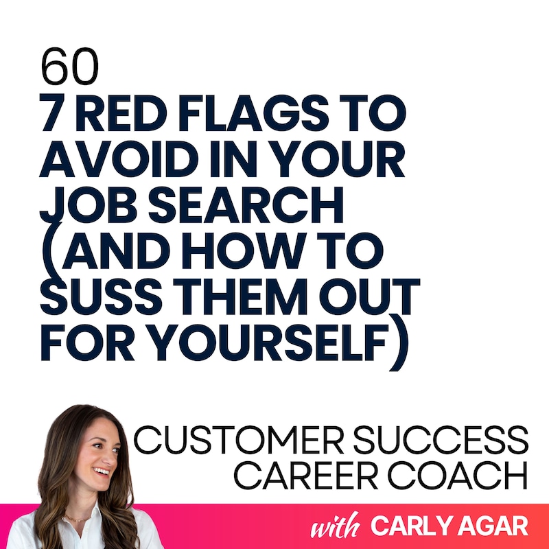 Artwork for podcast Customer Success Career Coach, Career Tips and Proven Job Interview Strategies For Every Customer Success Manager