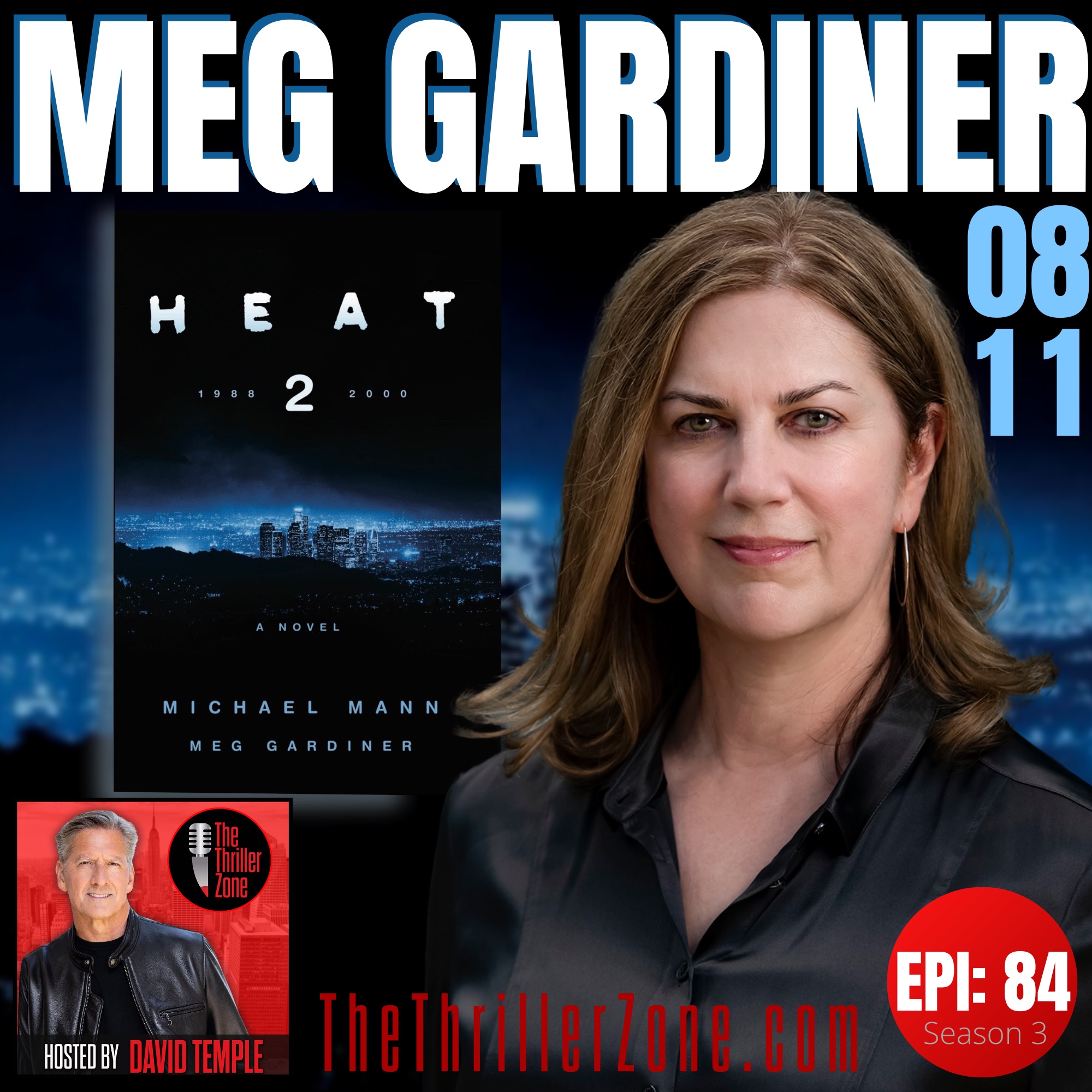 Meg Gardiner, Edgar-winning author of HEAT 2 Image