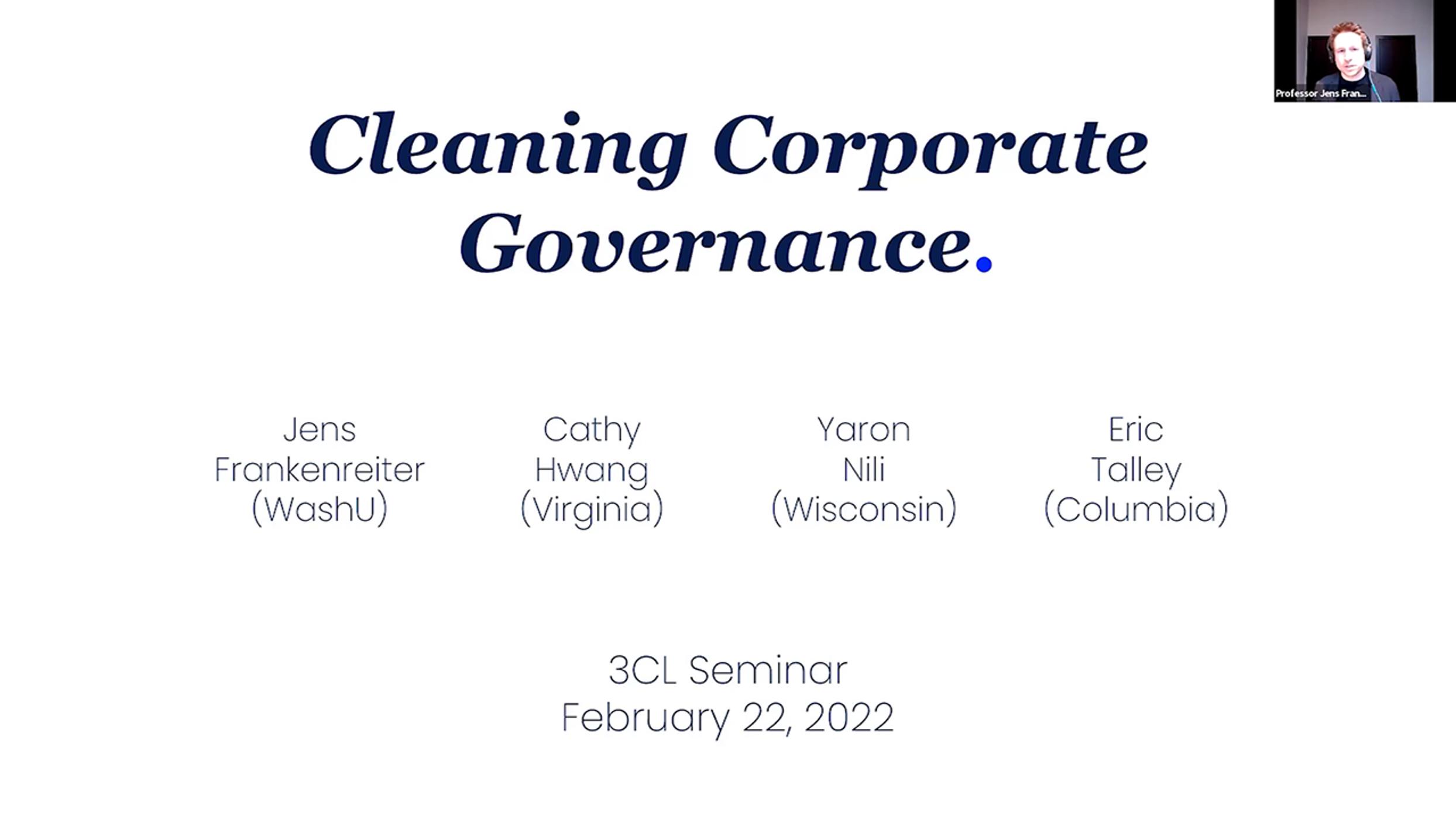3CL Travers Smith Seminar Series Podcast