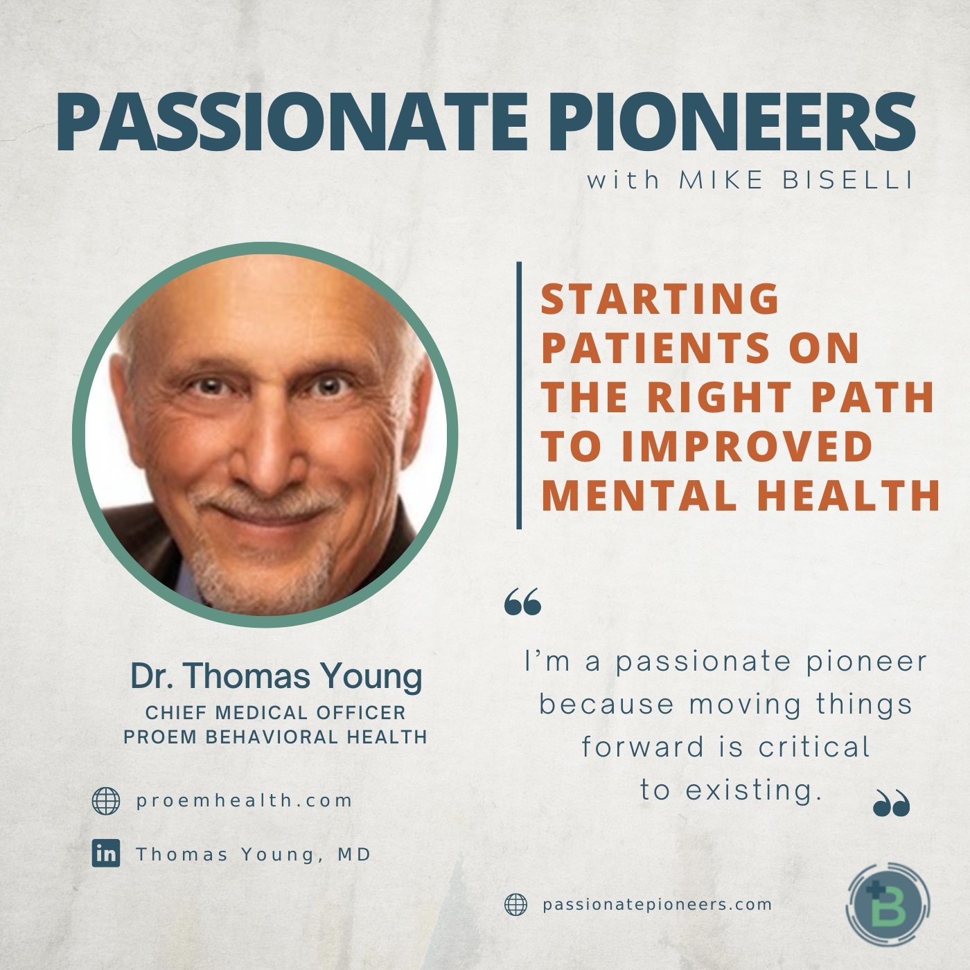 Starting Patients on the Right Path to Improved Mental Health with Dr. Thomas Young