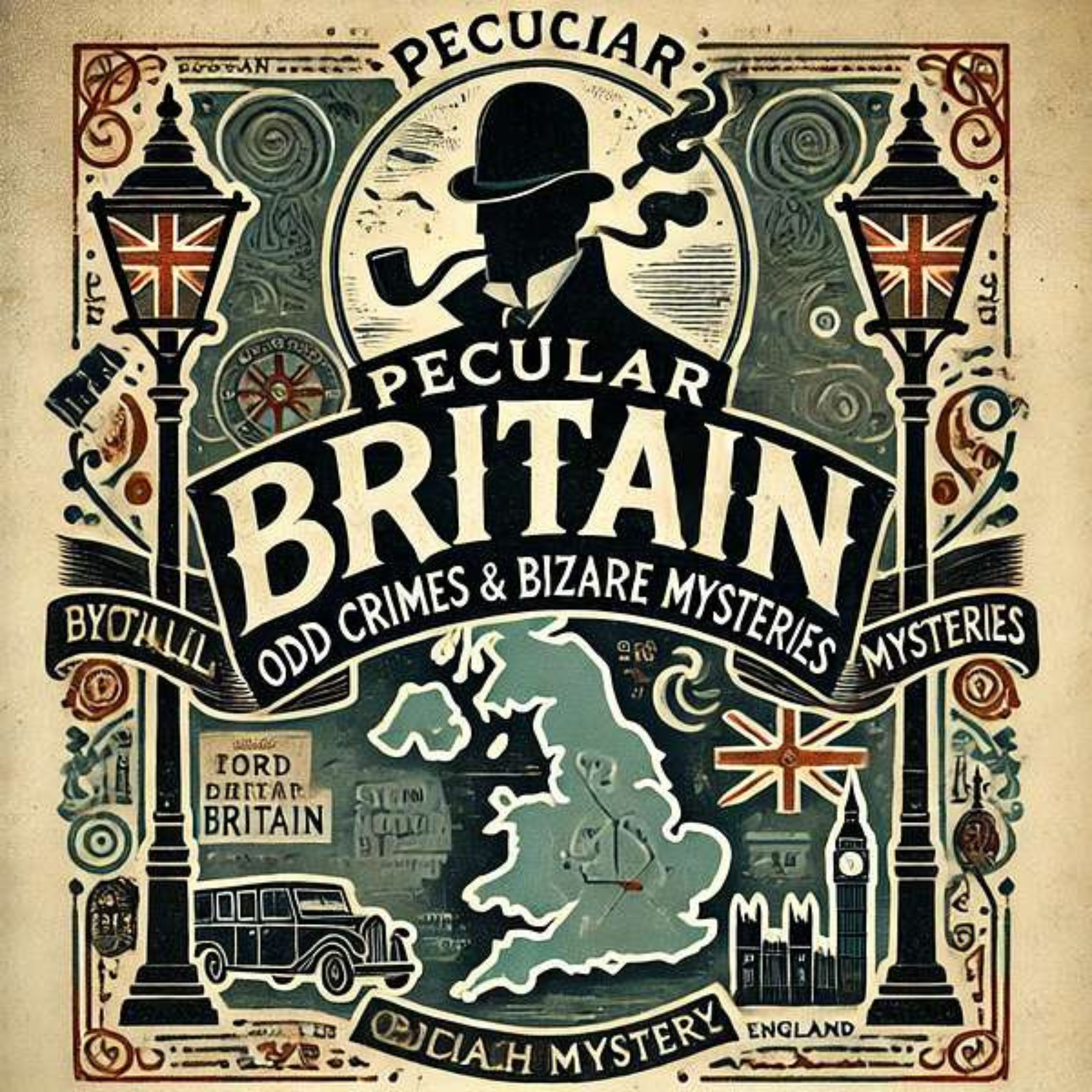 Peculiar Britain: Odd Crimes & Bizarre Mysteries cover art
