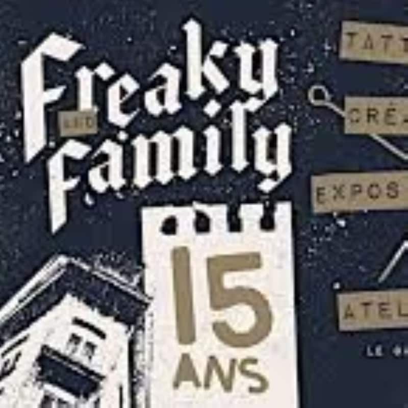 Artwork for podcast FREAKY FAMILY TATTOO CONVENTION @ GARAGE LES LILLOIS