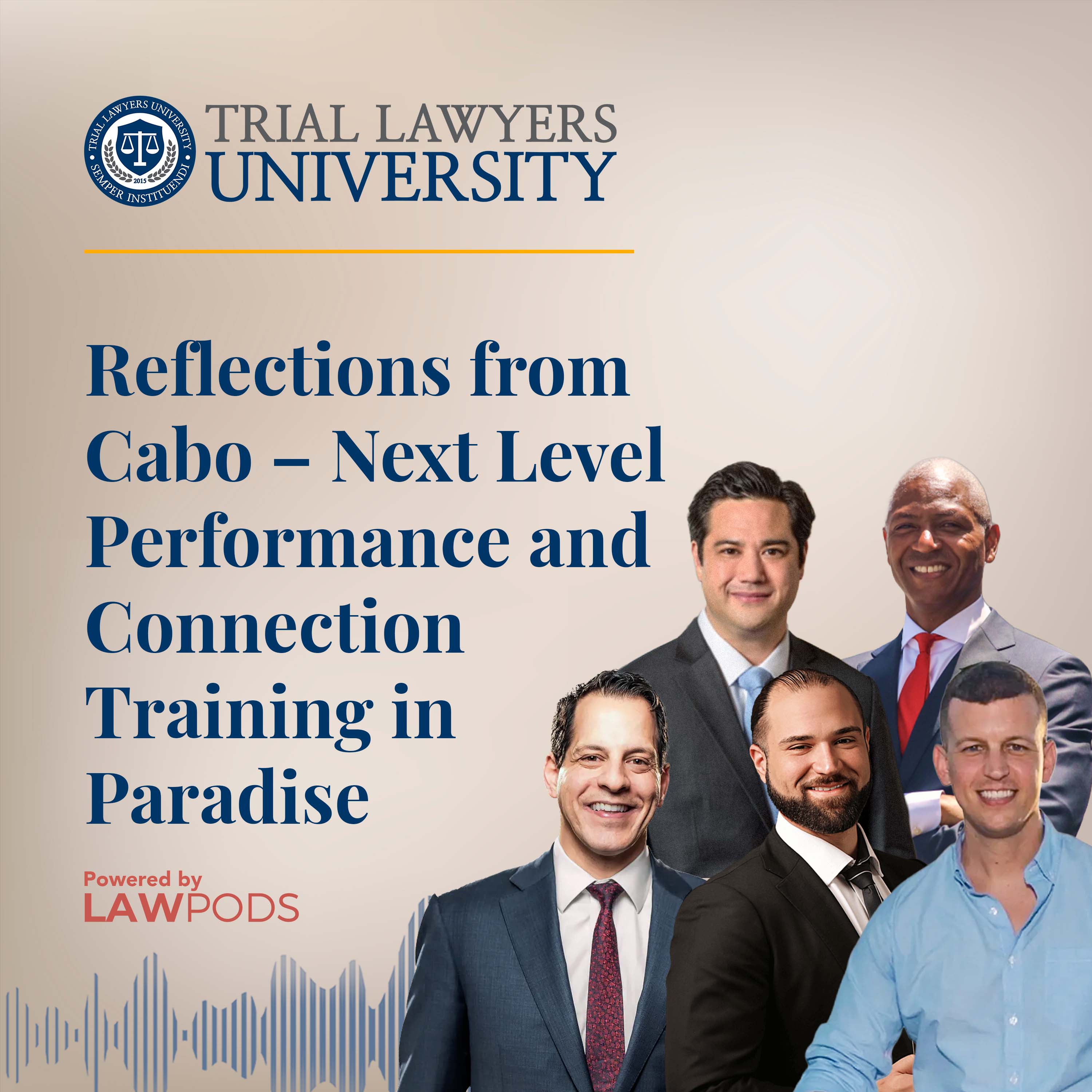 Reflections from Cabo – Next Level Performance and Connection Training in Paradise