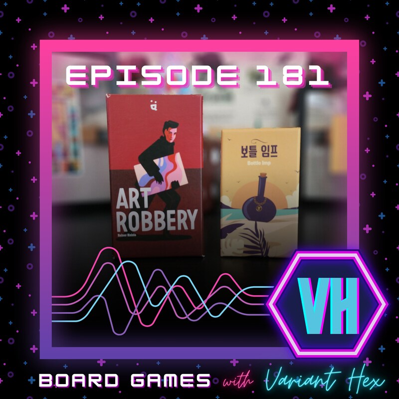 Artwork for podcast BOARD GAMES with Variant Hex