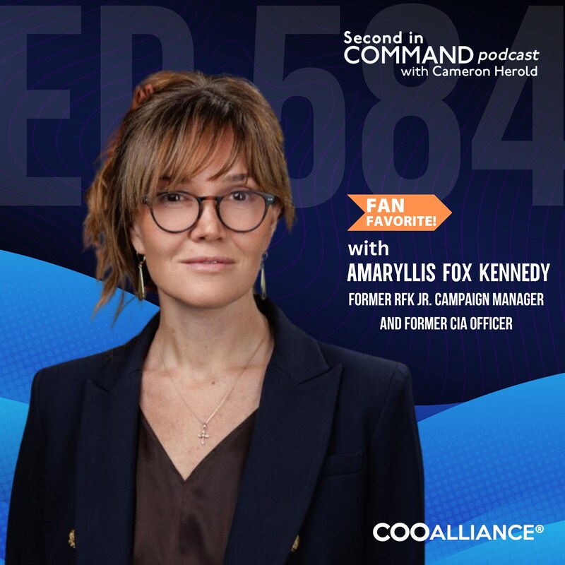 Artwork for podcast Second in Command: The Chief Behind the Chief with Cameron Herold