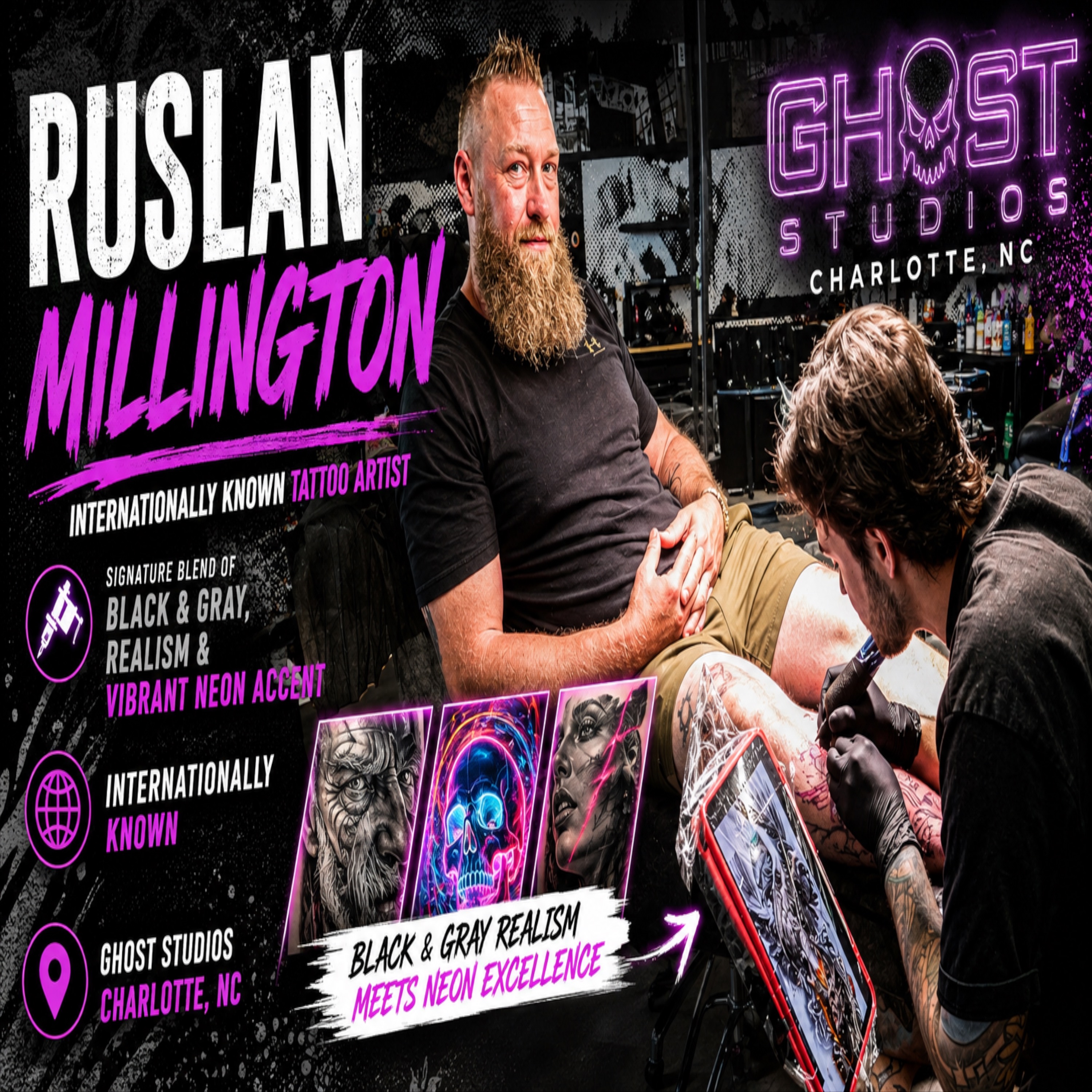 SBP#42 Ruslan Millington: Building a Global Tattoo Brand Through Art, Creativity, and Entrepreneurship episode artwork