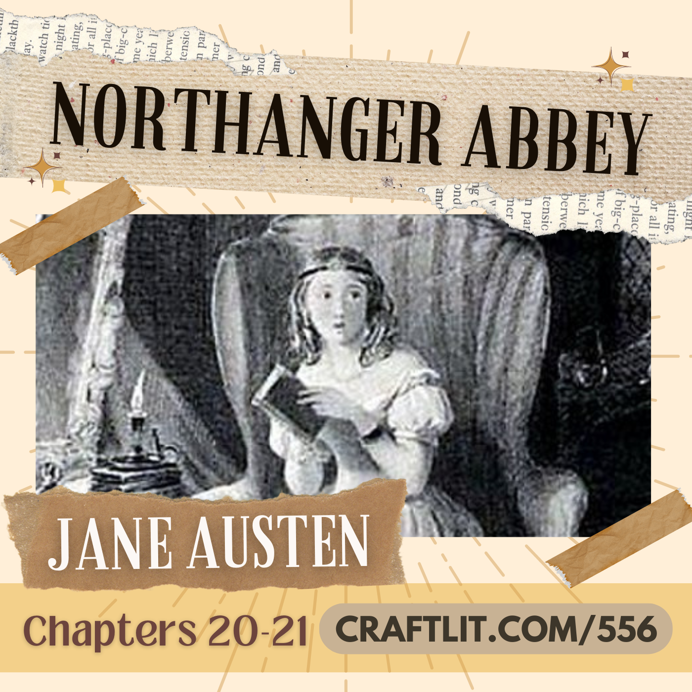 556: Chs 20-21 — Northanger Abbey episode artwork