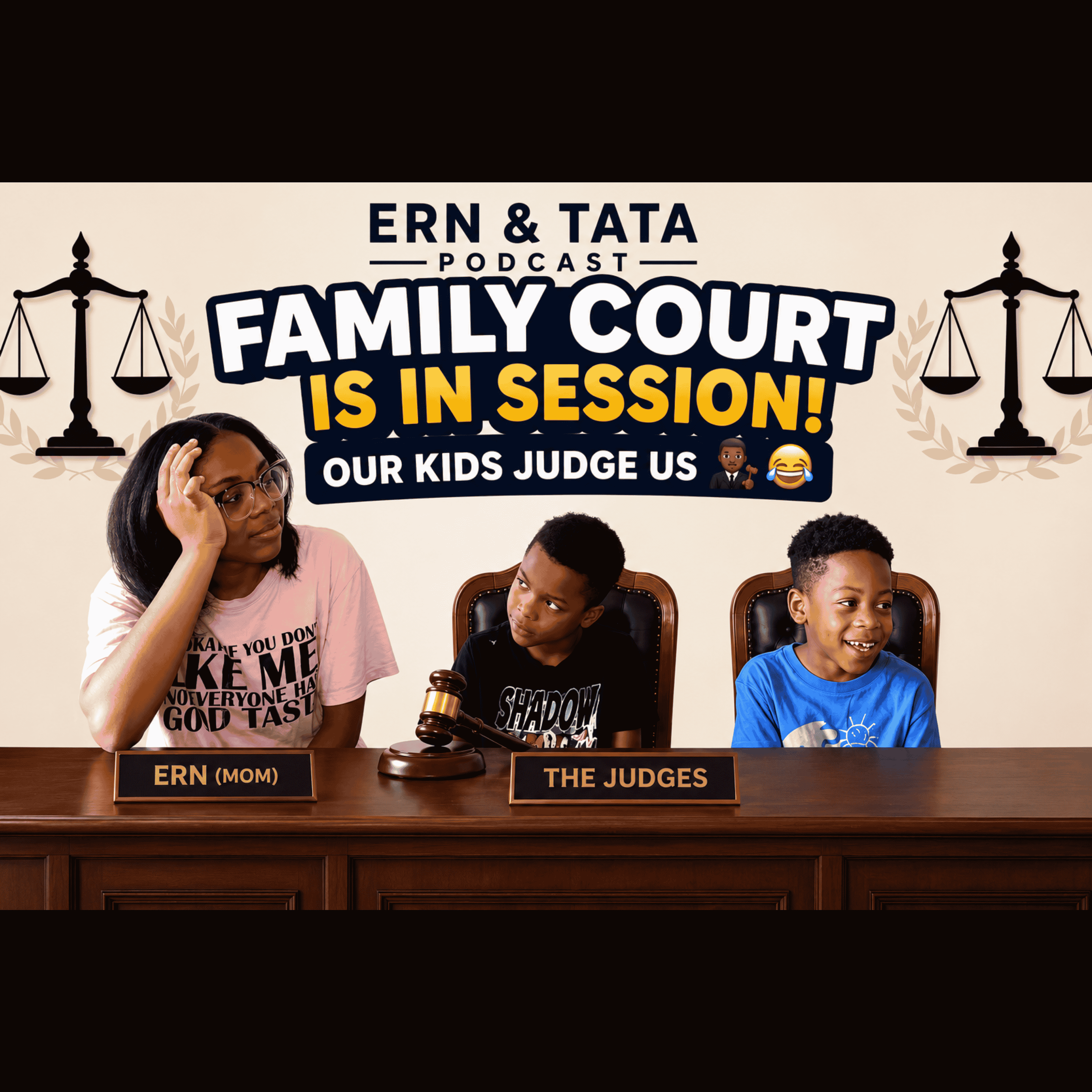 Family Court Is In Session! Our Kids Judge Us 👨🏾⚖️😂 episode artwork