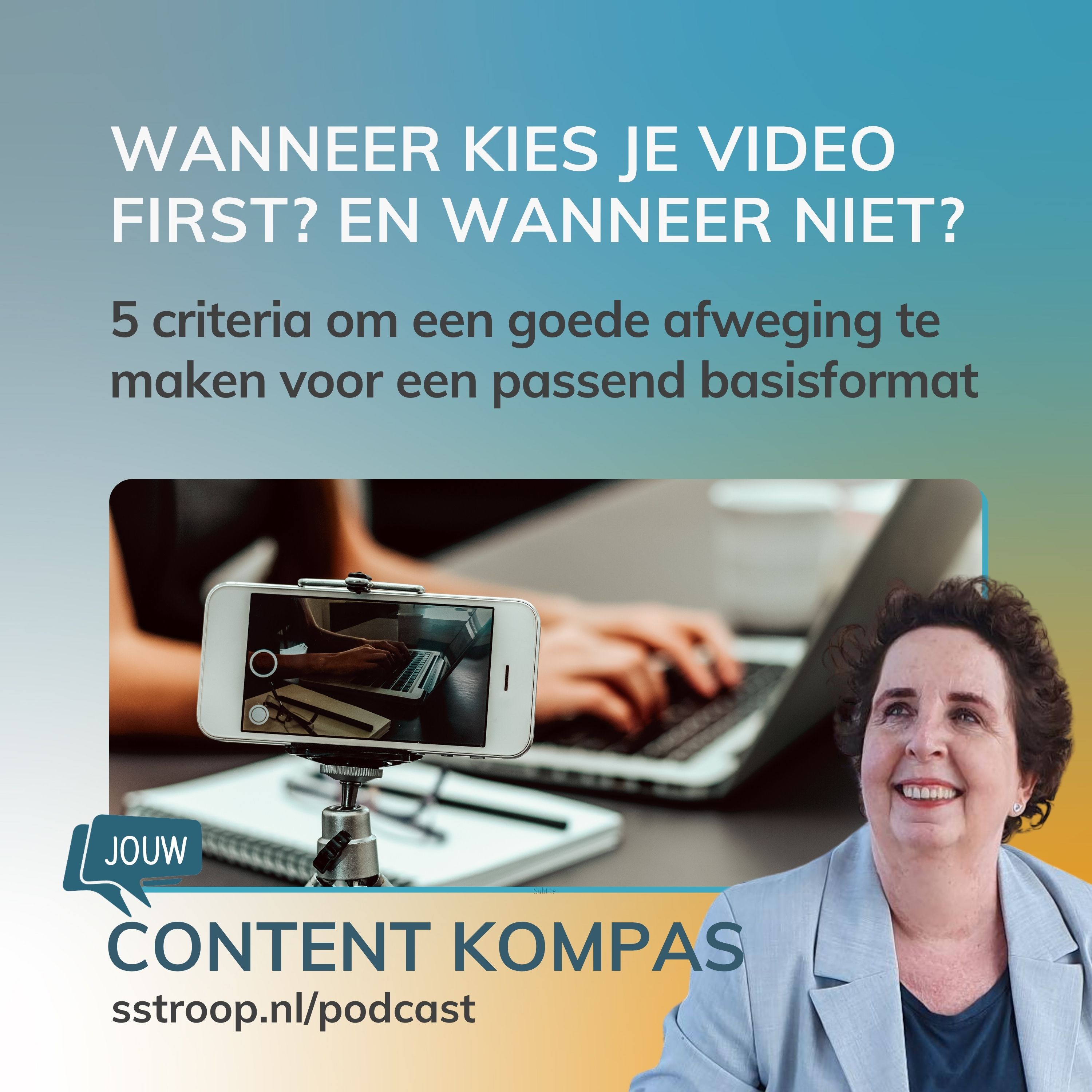 Altijd starten met video-first of werkt tekst net zo goed? episode artwork