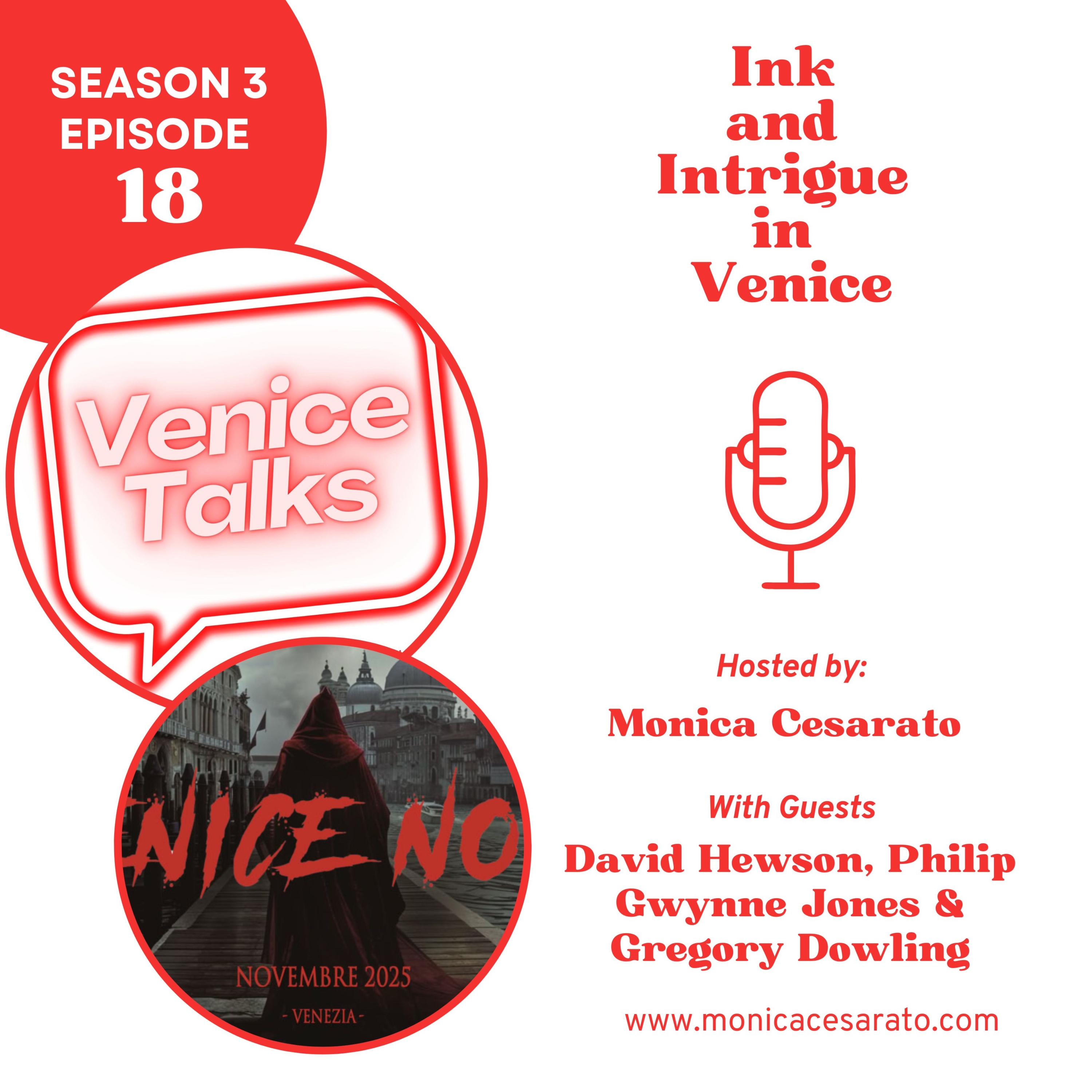 S3 Ep.18 - Venice in Shadow: Inside the Venice Noir Festival