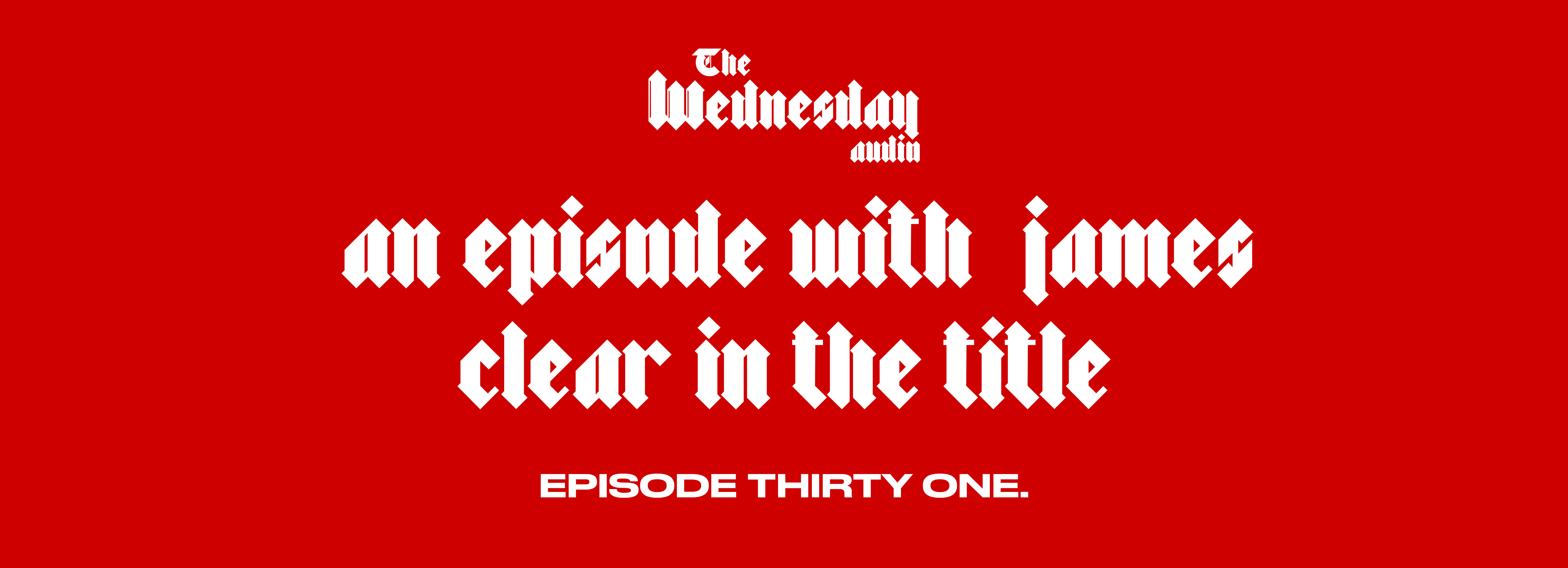 The Wednesday Audio