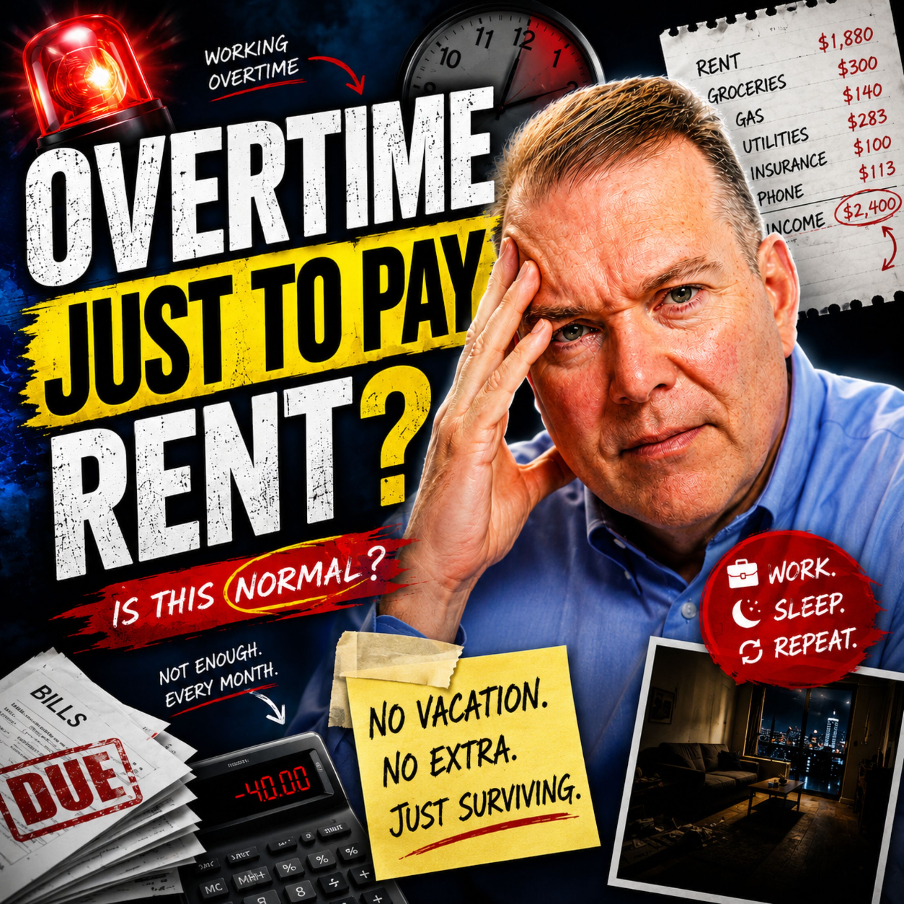 I Work Overtime Just to Pay Rent. Is This Normal, or Am I Doing Something Wrong?