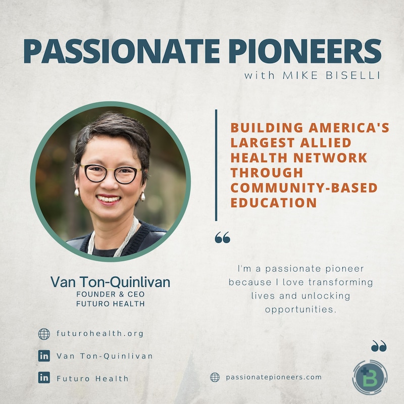 Artwork for podcast Passionate Pioneers with Mike Biselli