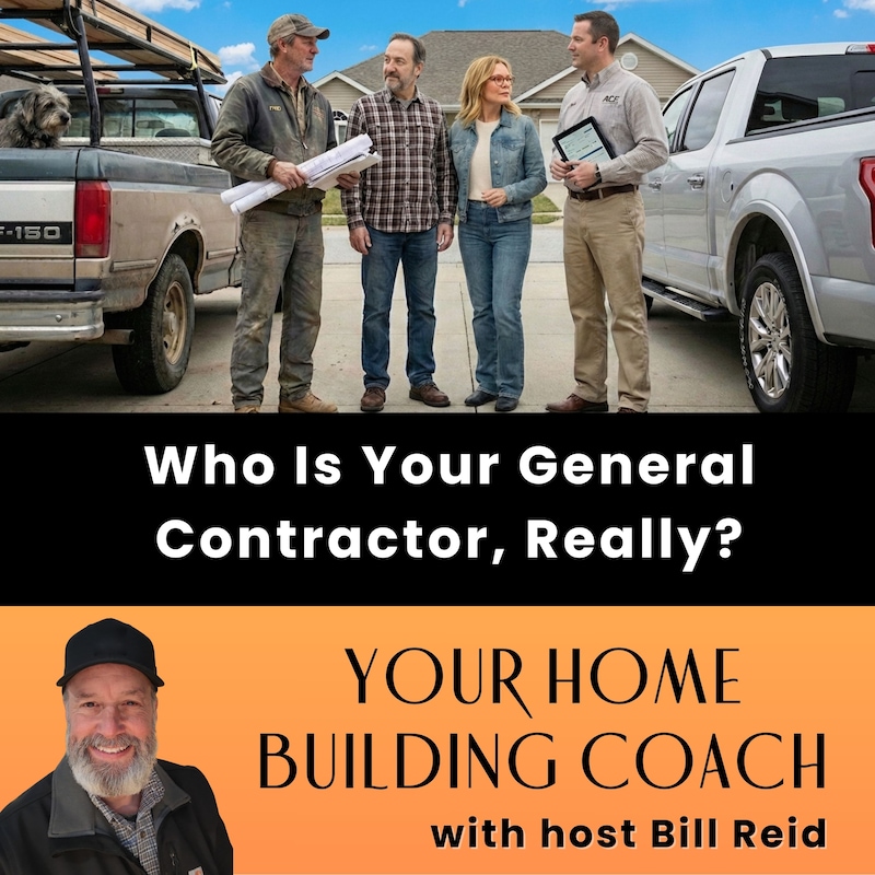 Artwork for podcast Your Home Building Coach with Bill Reid