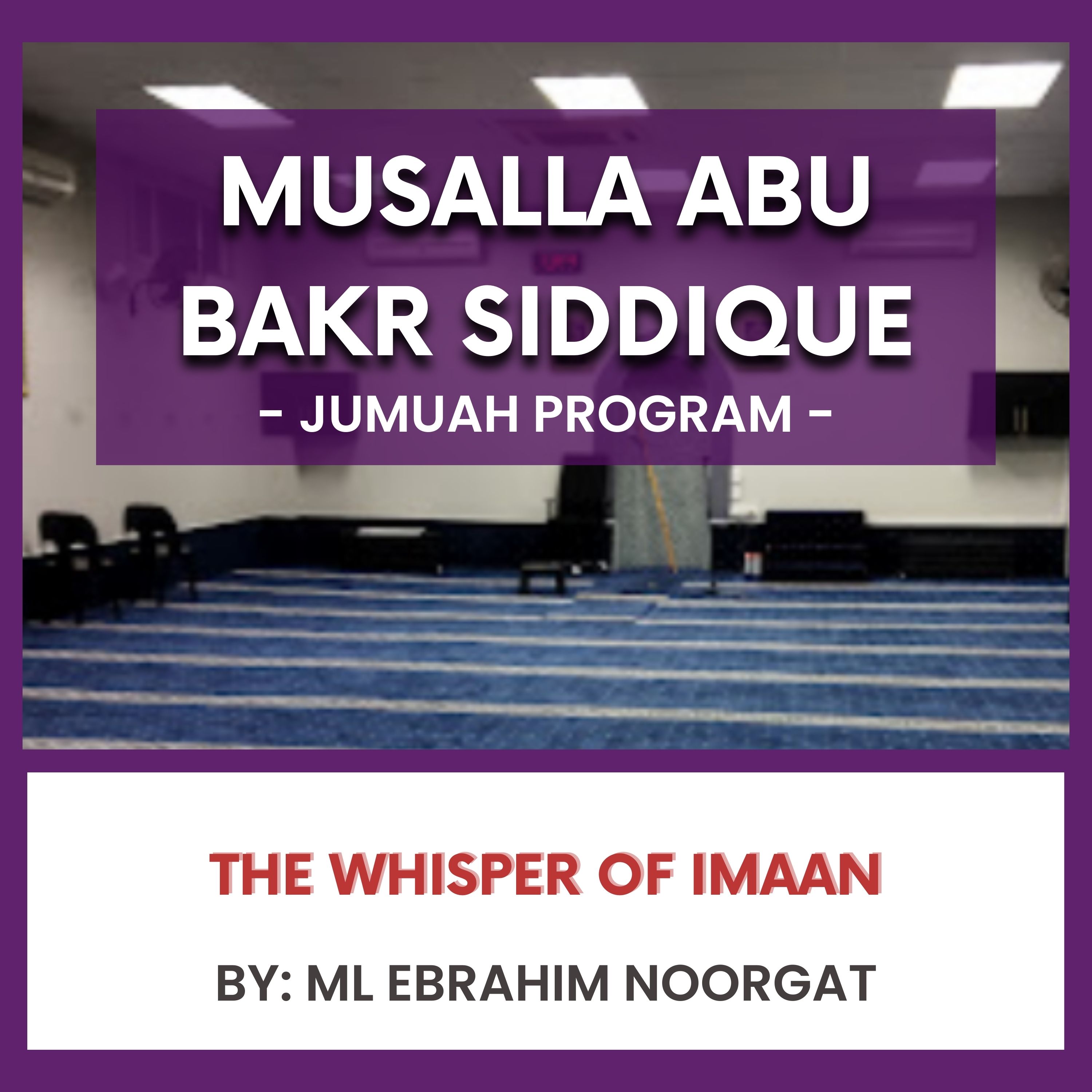 The Whisper of Imaan by Ml Ebrahim Noorgat