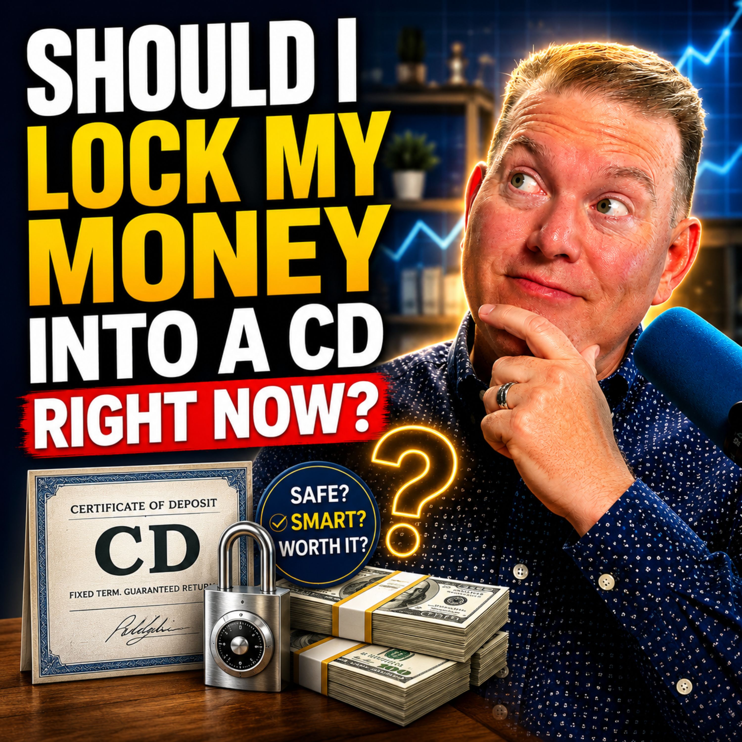 Should I Lock My Money Into a CD Right Now?