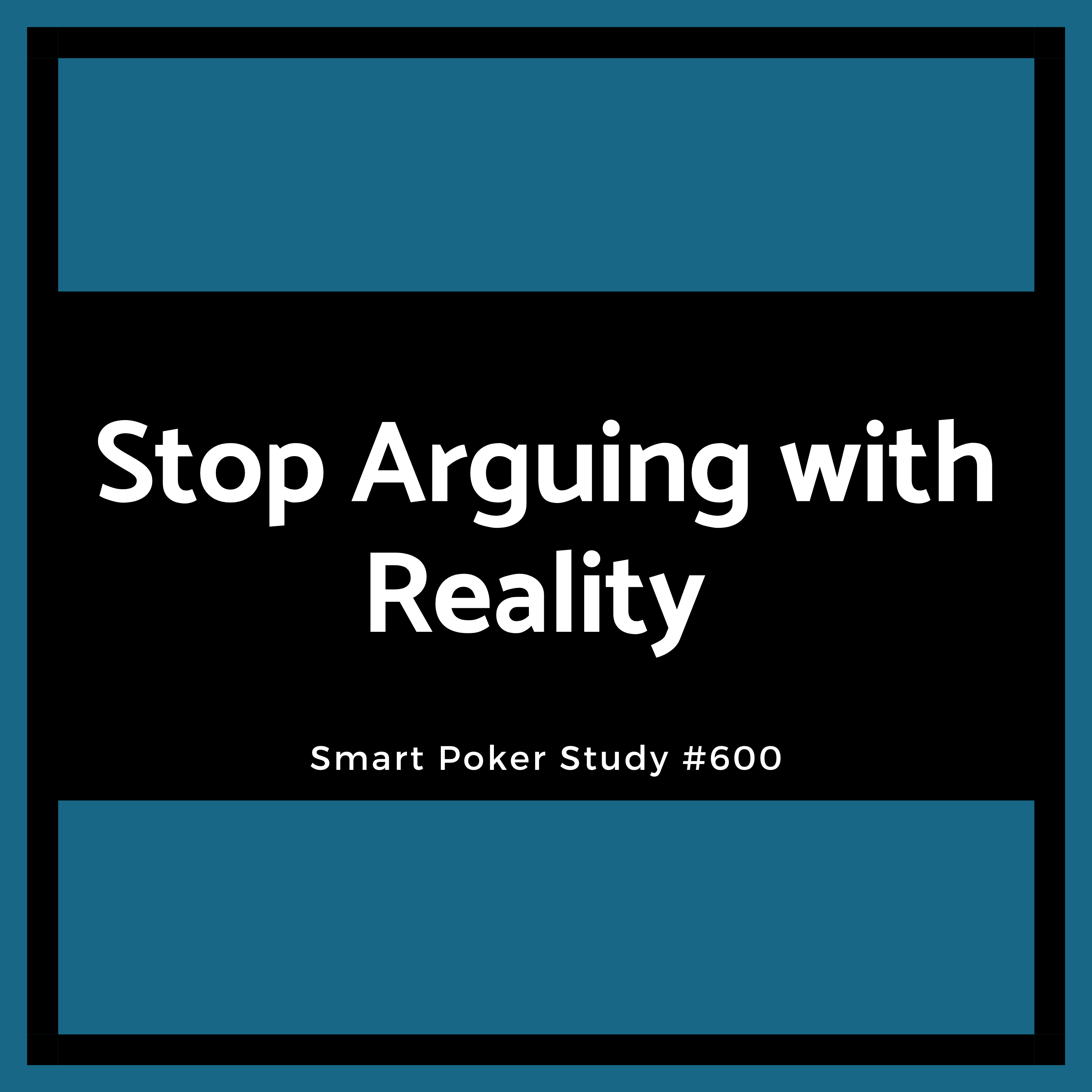 Stop Arguing with Reality #600 episode artwork