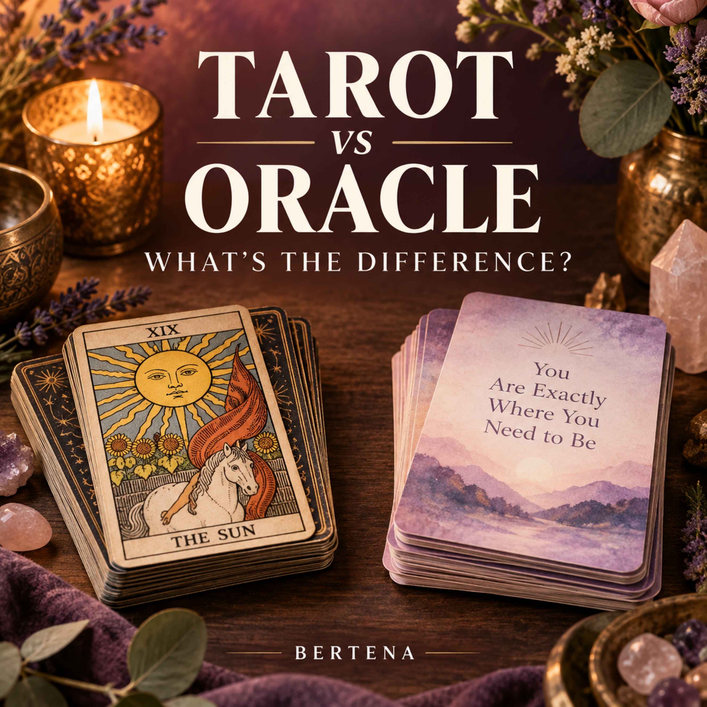 135: Tarot vs. Oracle Cards: What’s the Difference? A Beginner’s Guide to Choosing and Reading Cards episode artwork