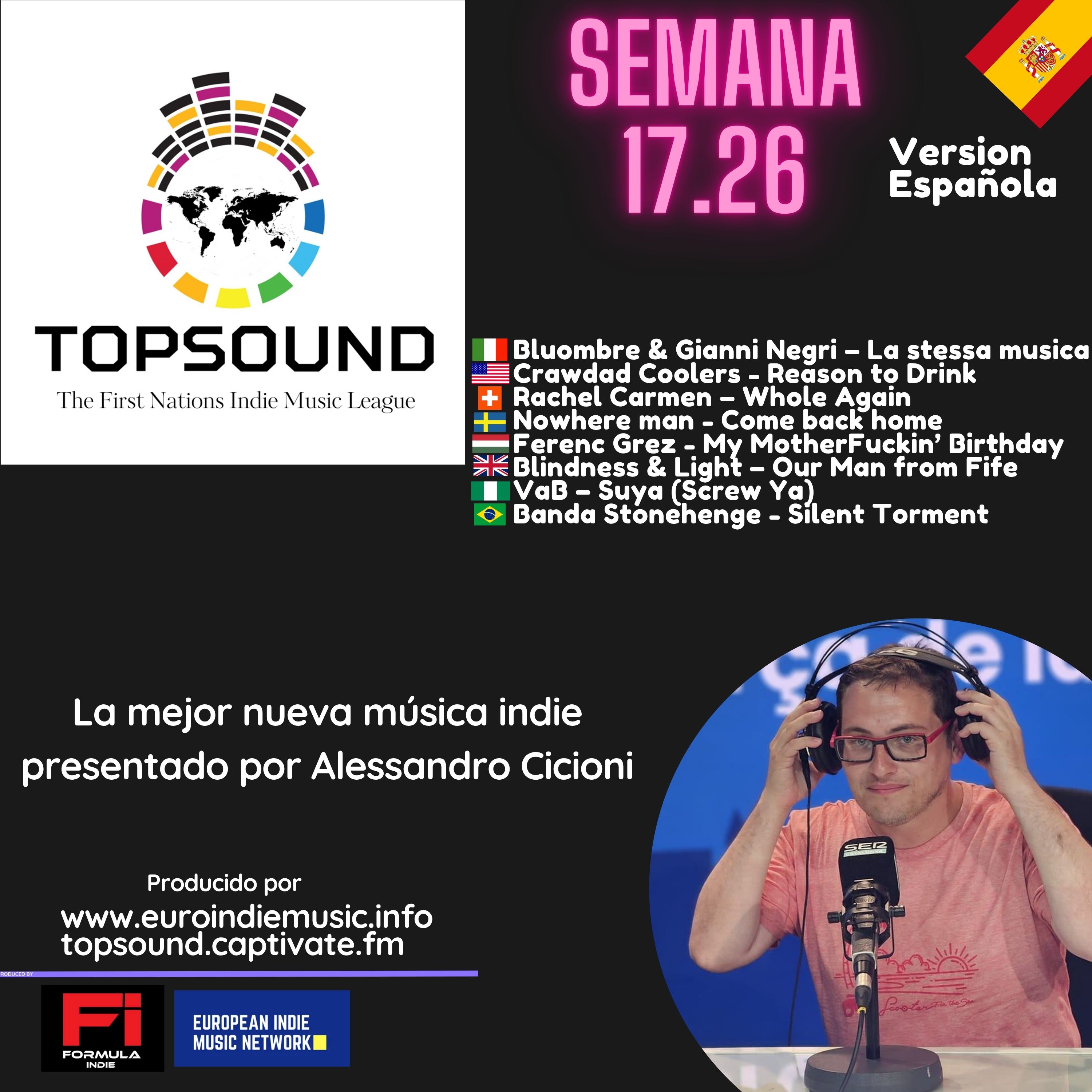 TOPSOUND WEEK 17.26 Versión Española episode artwork