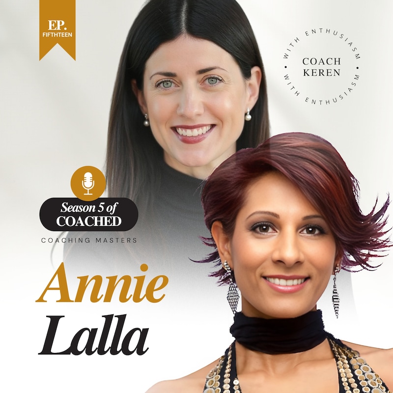 Artwork for podcast COACHED with Coach Keren