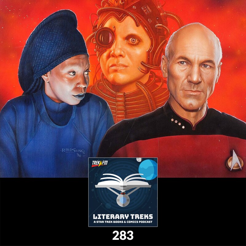 Artwork for podcast Literary Treks: A Star Trek Books and Comics Podcast