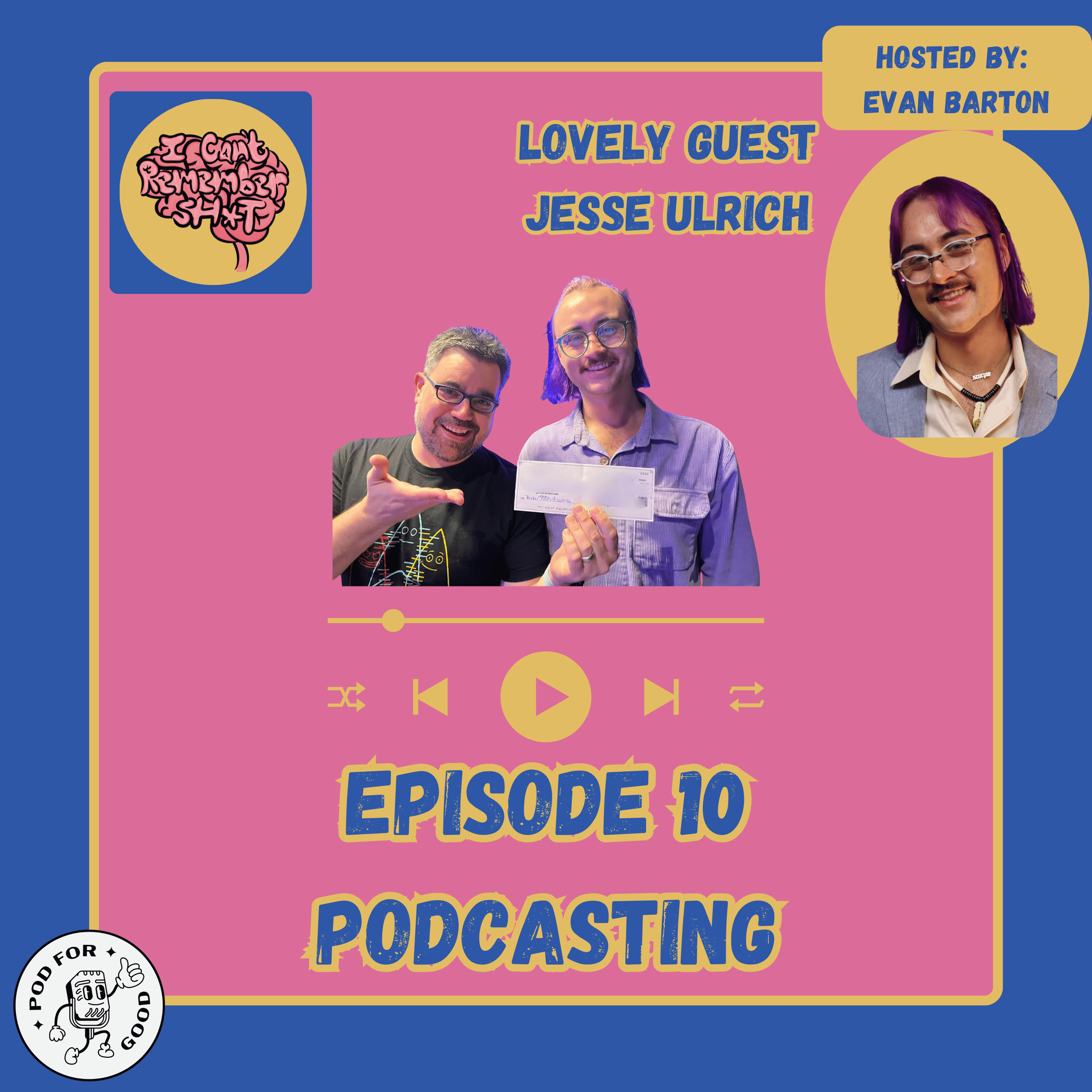 Podcasters Podcasting Memories w/Jesse Ulrich