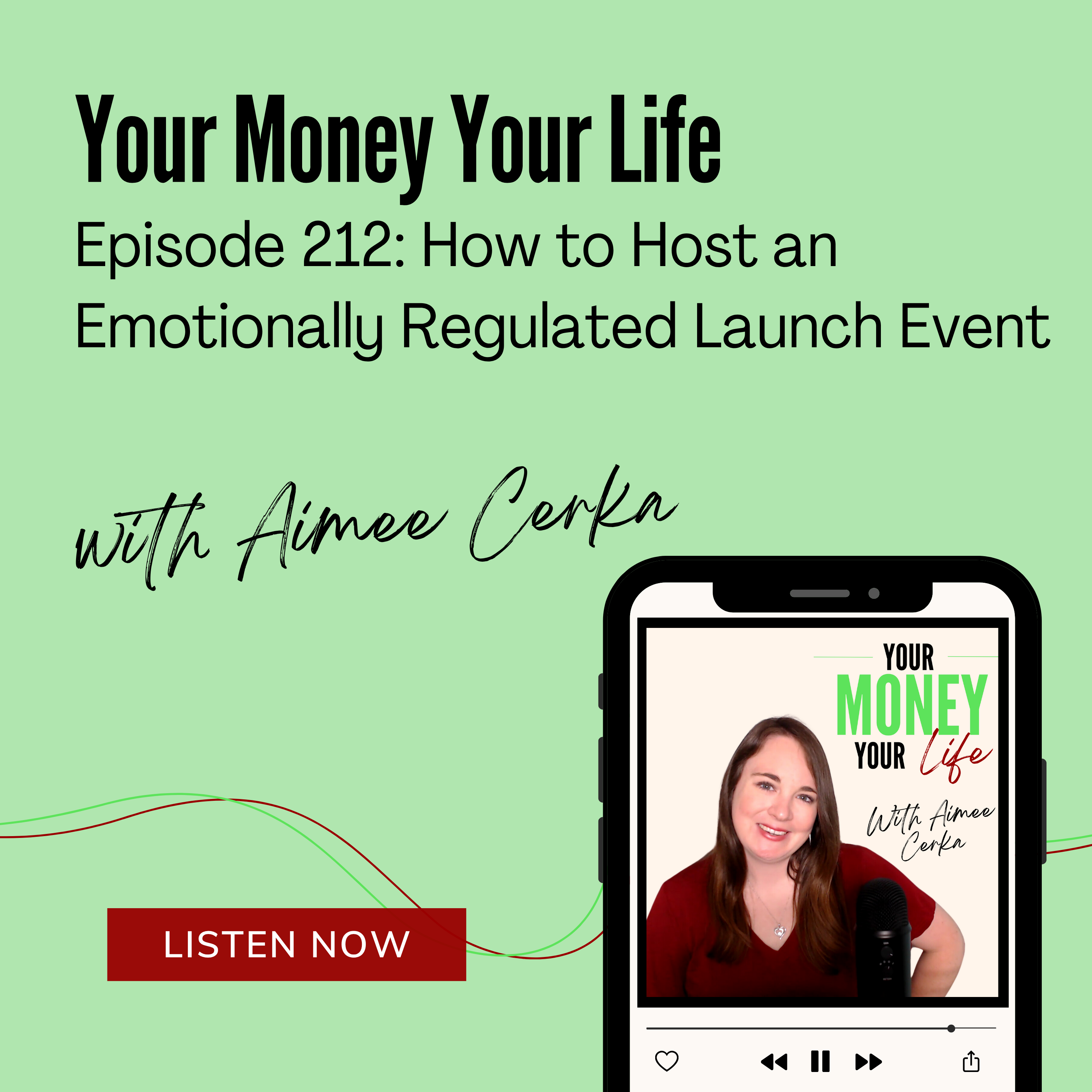 212: How to Host an Emotionally Regulated Launch Event episode artwork