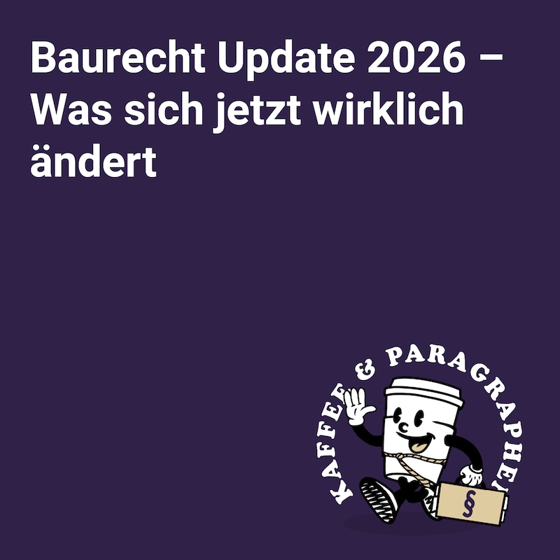 Artwork for podcast Kaffee & Paragraphen
