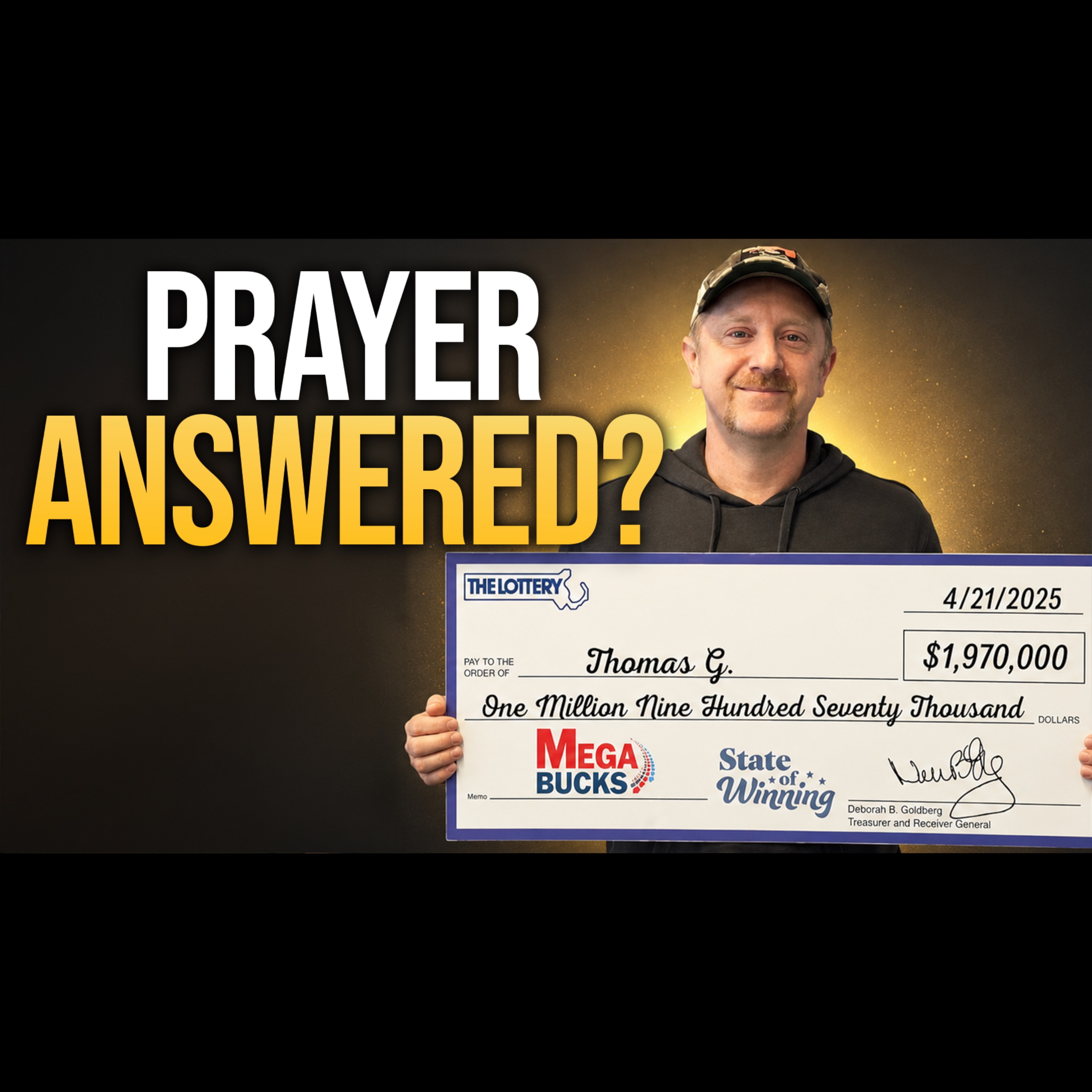 He Prayed for Help... Then Won a $1.97 Million Lottery Jackpot | Tom's Story episode artwork
