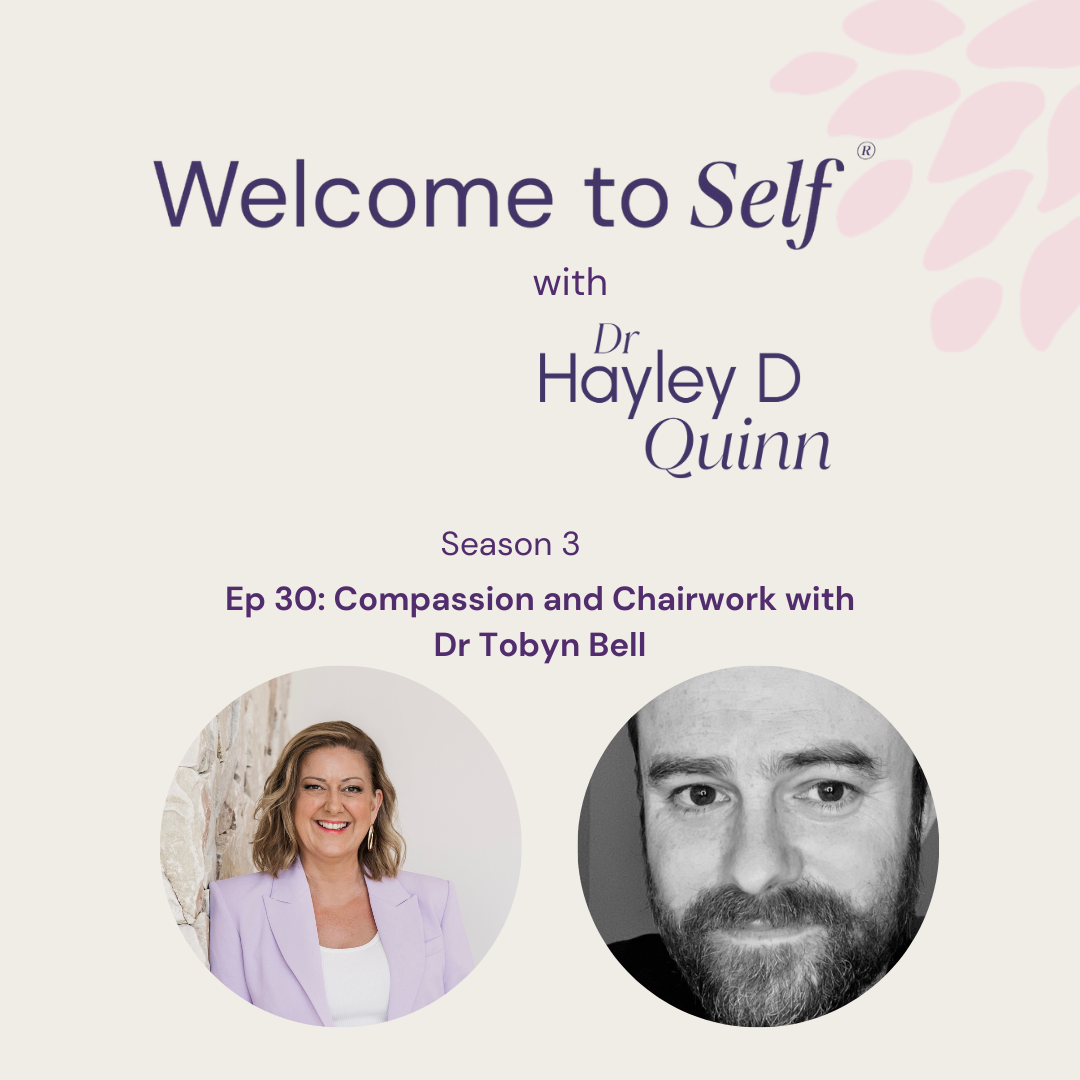 Episode #30 Compassion and Chairwork with Dr Tobyn Bell episode artwork