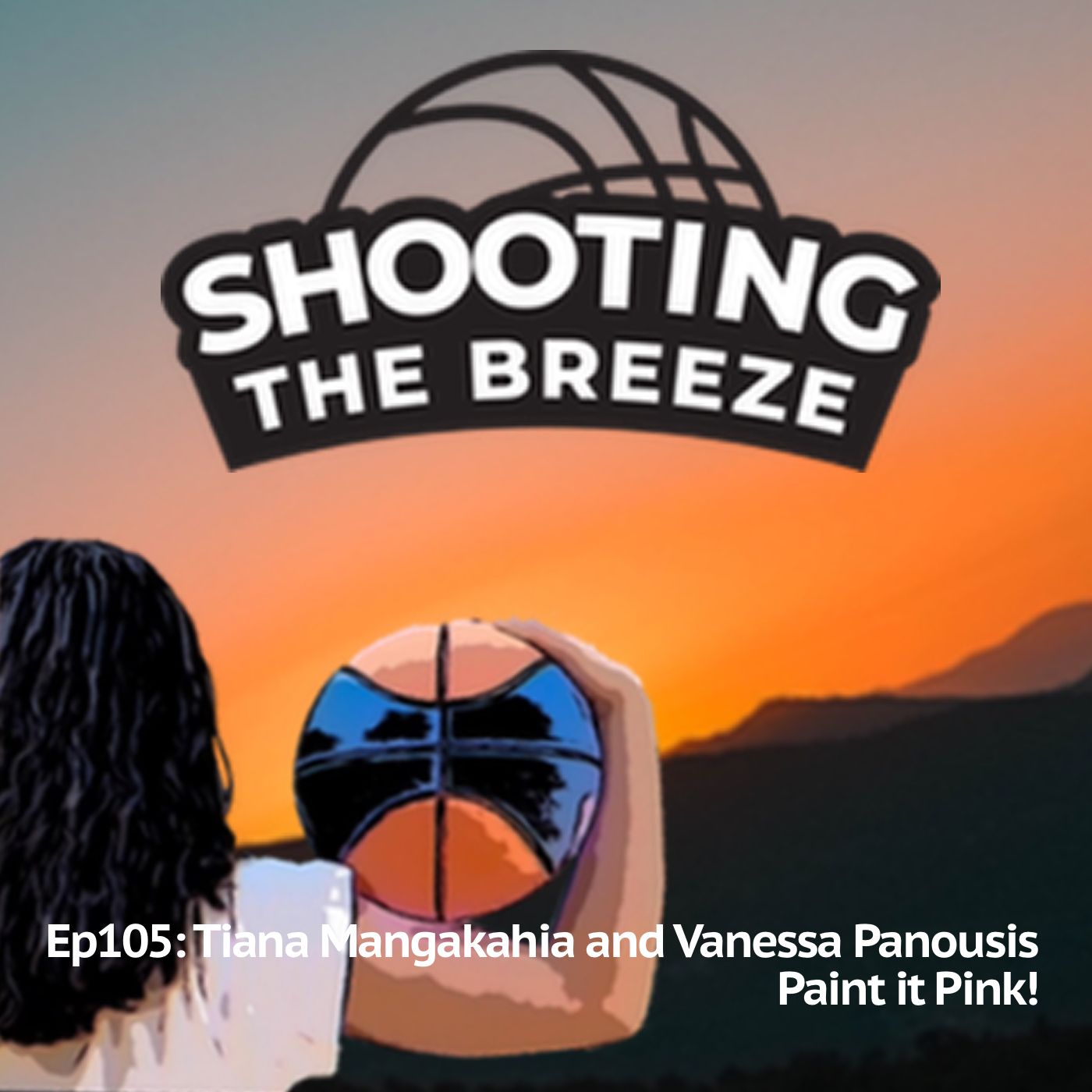 Ep105: Tiana Mangakahia and Vanessa Panousis Paint it Pink! episode artwork