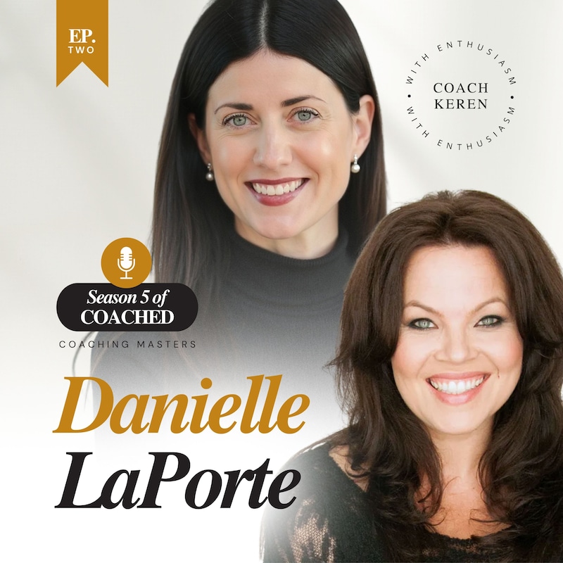 Artwork for podcast COACHED with Coach Keren