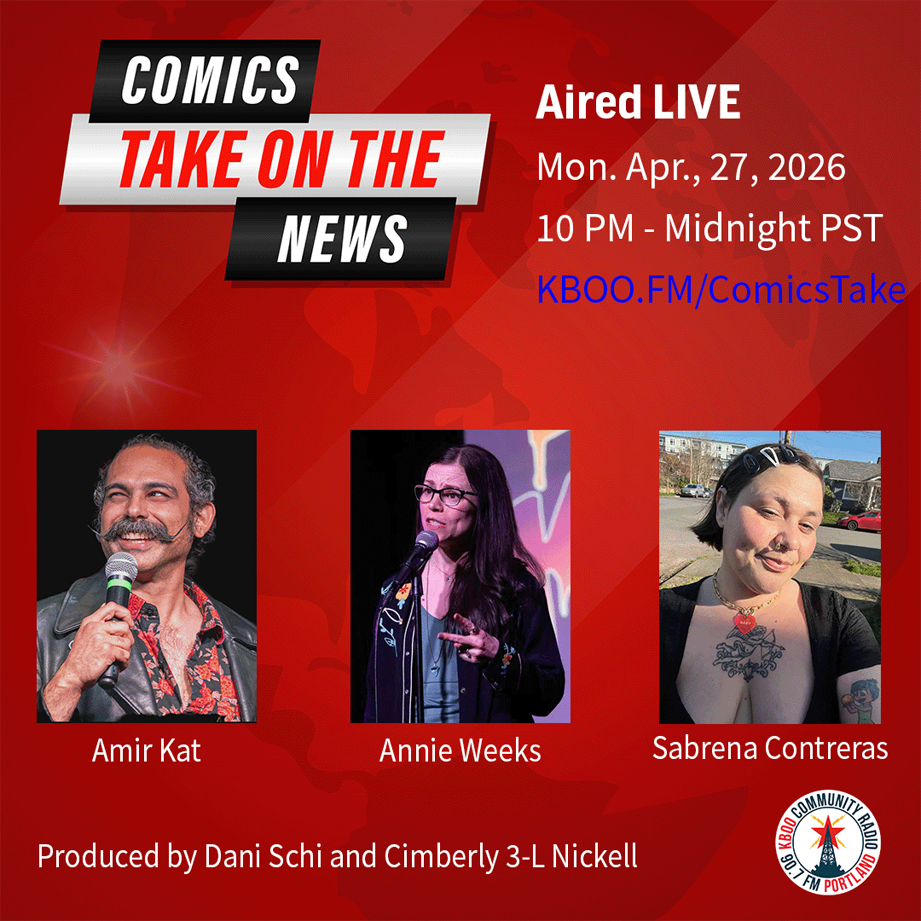 Comics Take on the News and all things B(ee) - PART 1 episode artwork