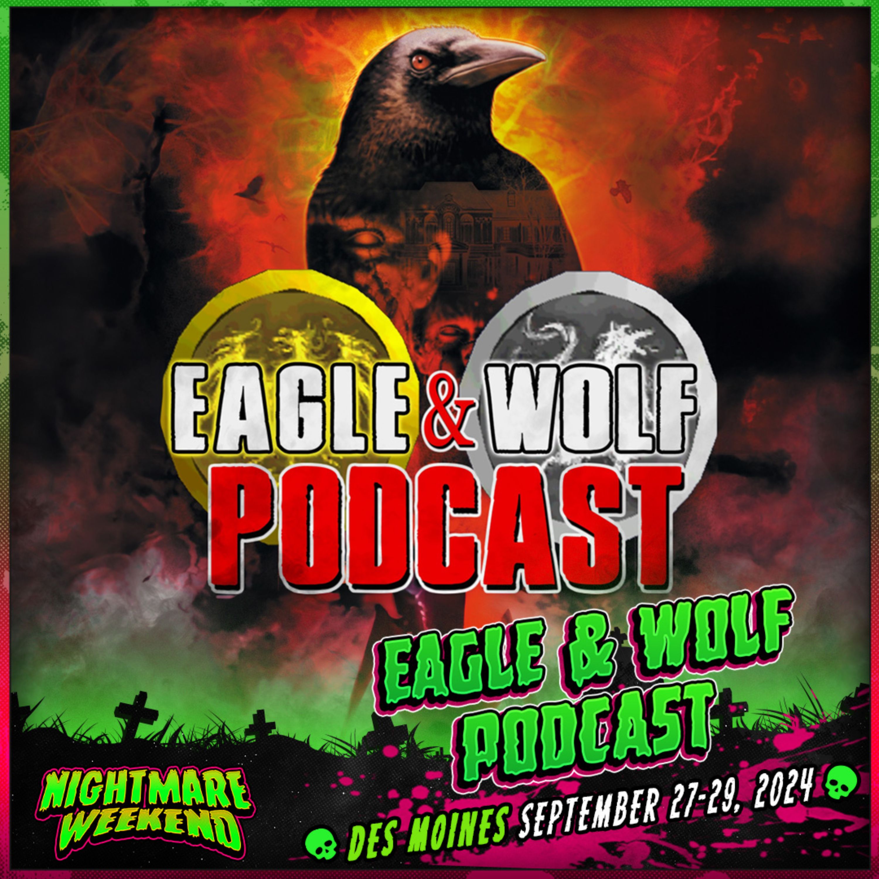 E&W #34a - Q&A with Maggie Robertson and Stephanie Panisello - Nightmare Weekend episode artwork