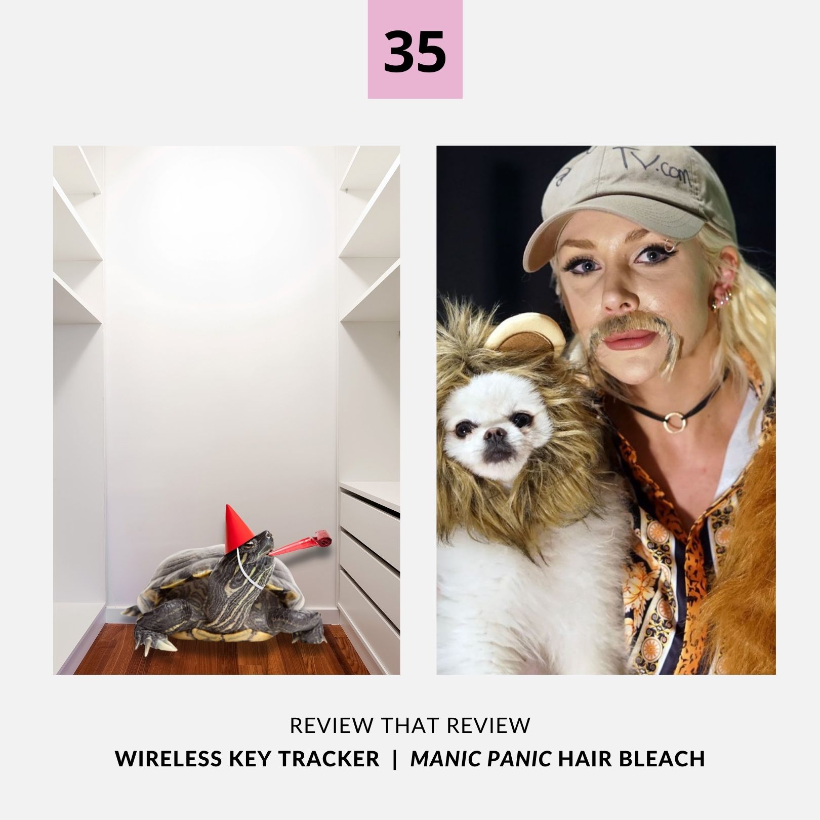 Episode 35: Wireless Key Tracker / Manic Panic Hair Bleach