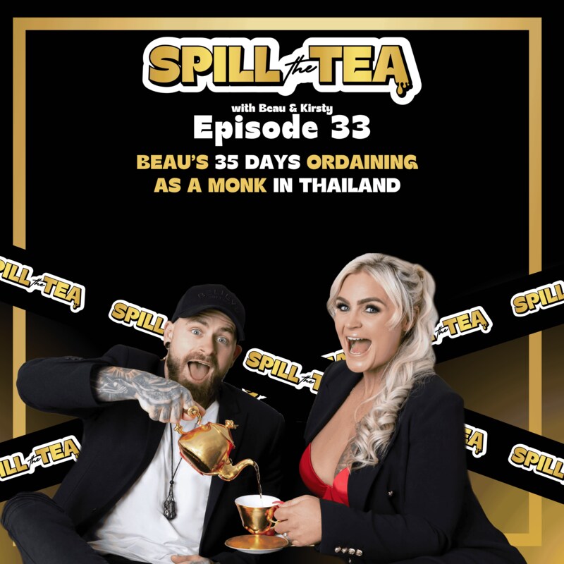 Artwork for podcast Spill the Tea with Beau & Kirsty