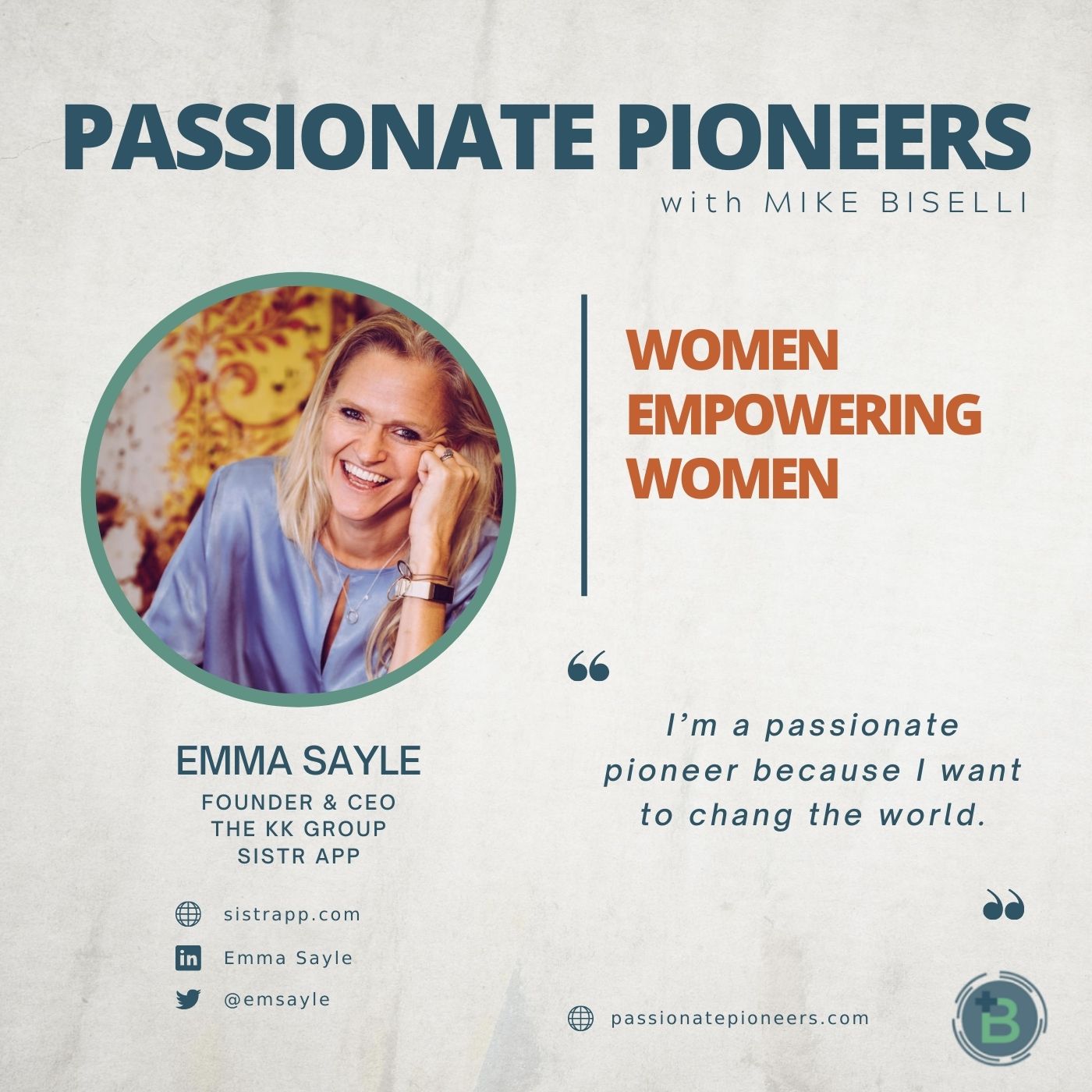 Women Empowering Women with Emma Sayle