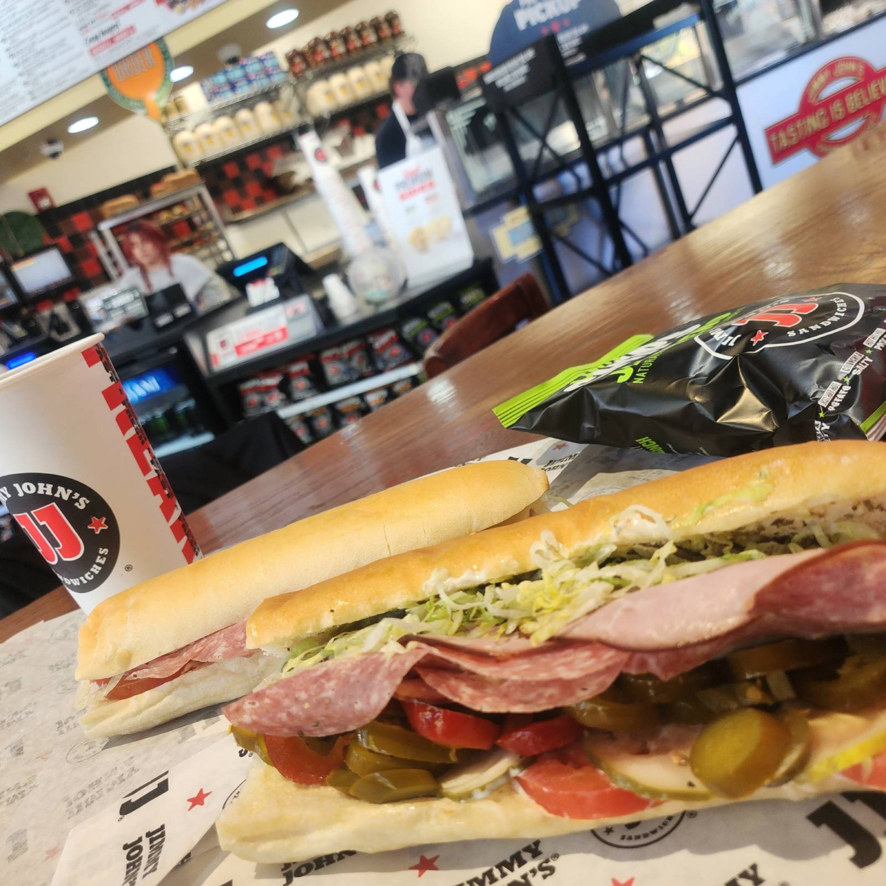 005. Ranking chain sandwich shops