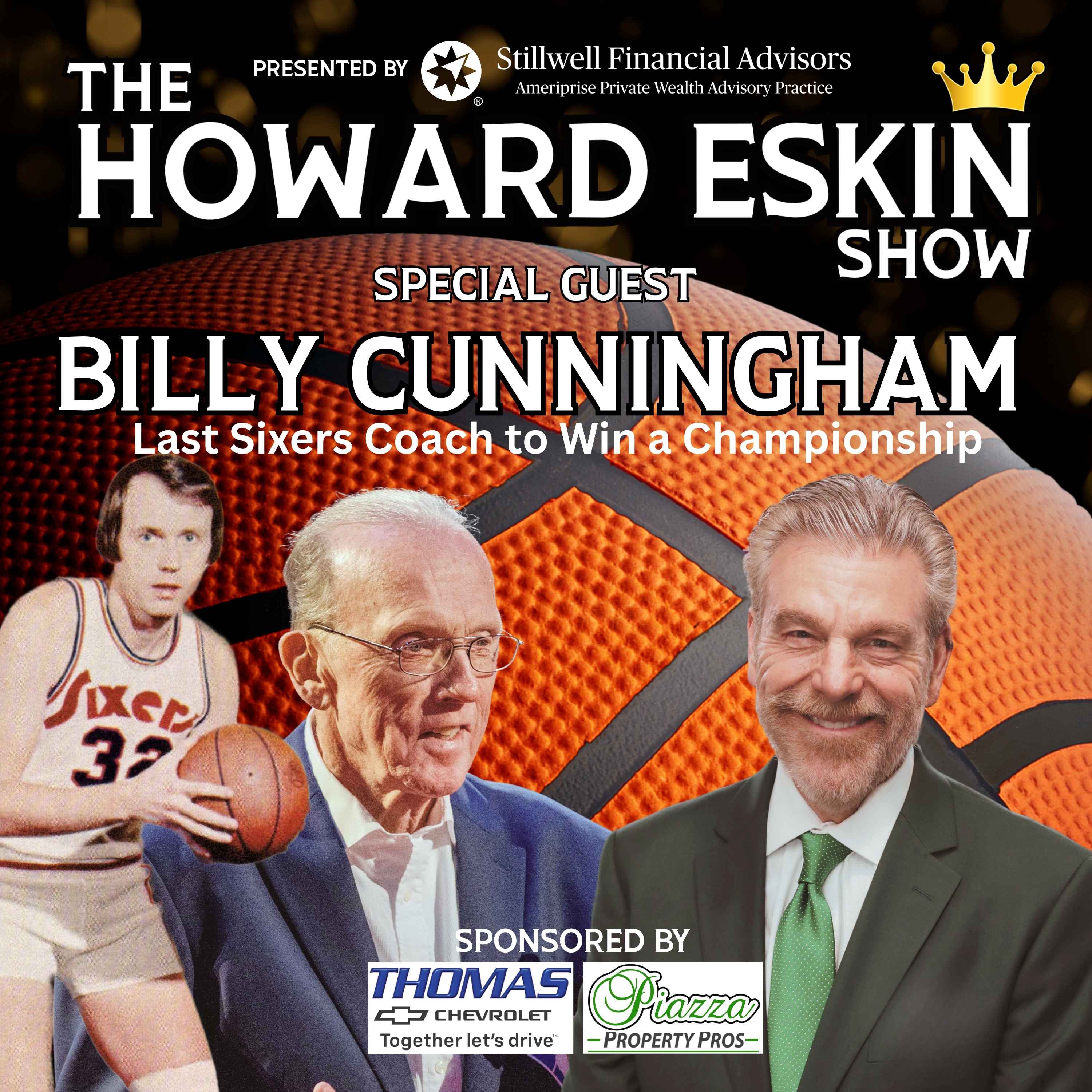 The Howard Eskin Show - #129 - Billy Cunningham episode artwork
