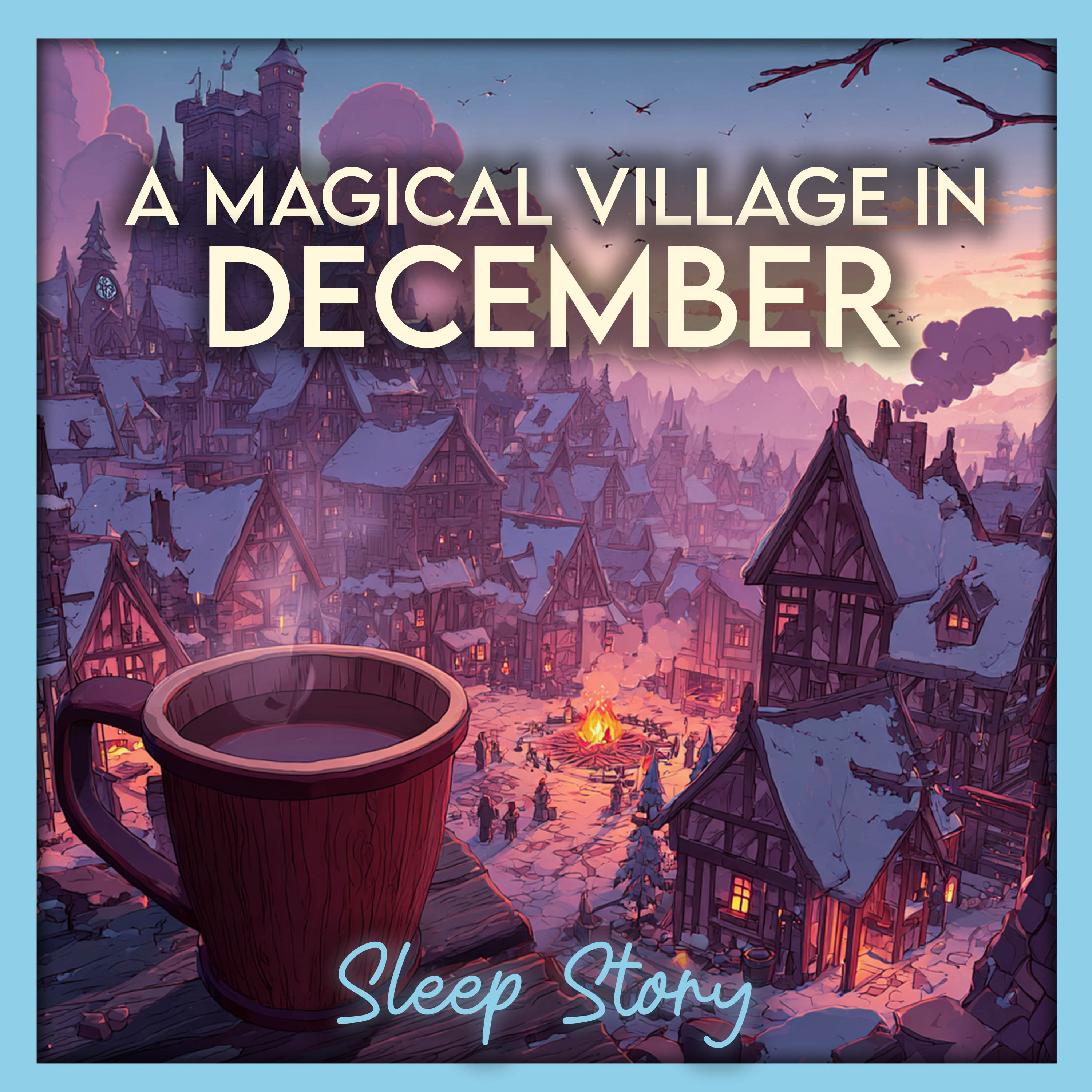 The Hush of Wintervale — A Cozy December Sleep Story for Adults | Deep Sleep, Calm & Winter Magic