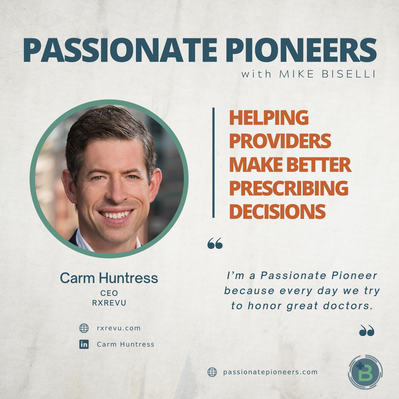 Helping Providers Make Better Prescribing Decisions with Carm Huntress