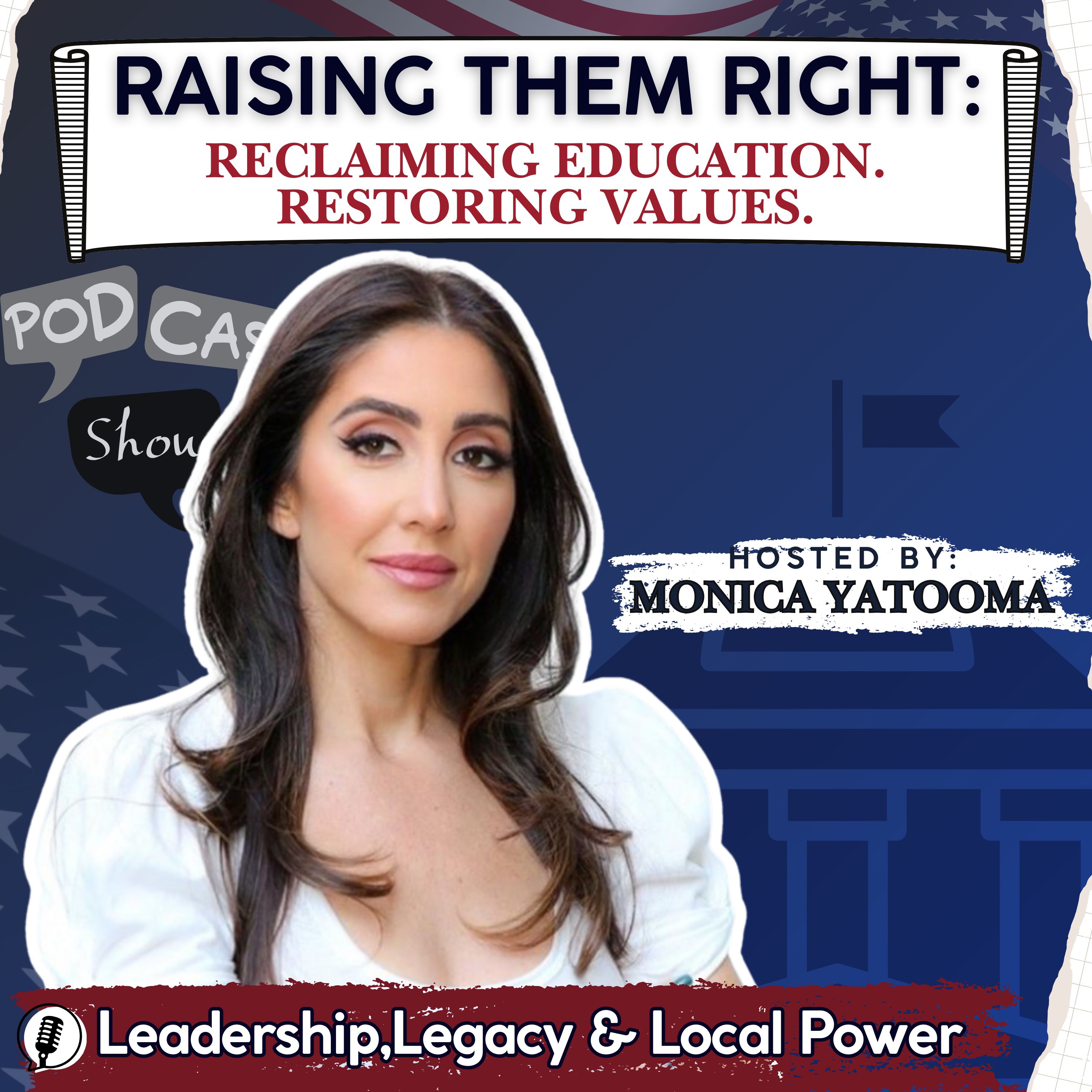 Artwork for Raising Them Right: Reclaiming Education. Restoring Values.