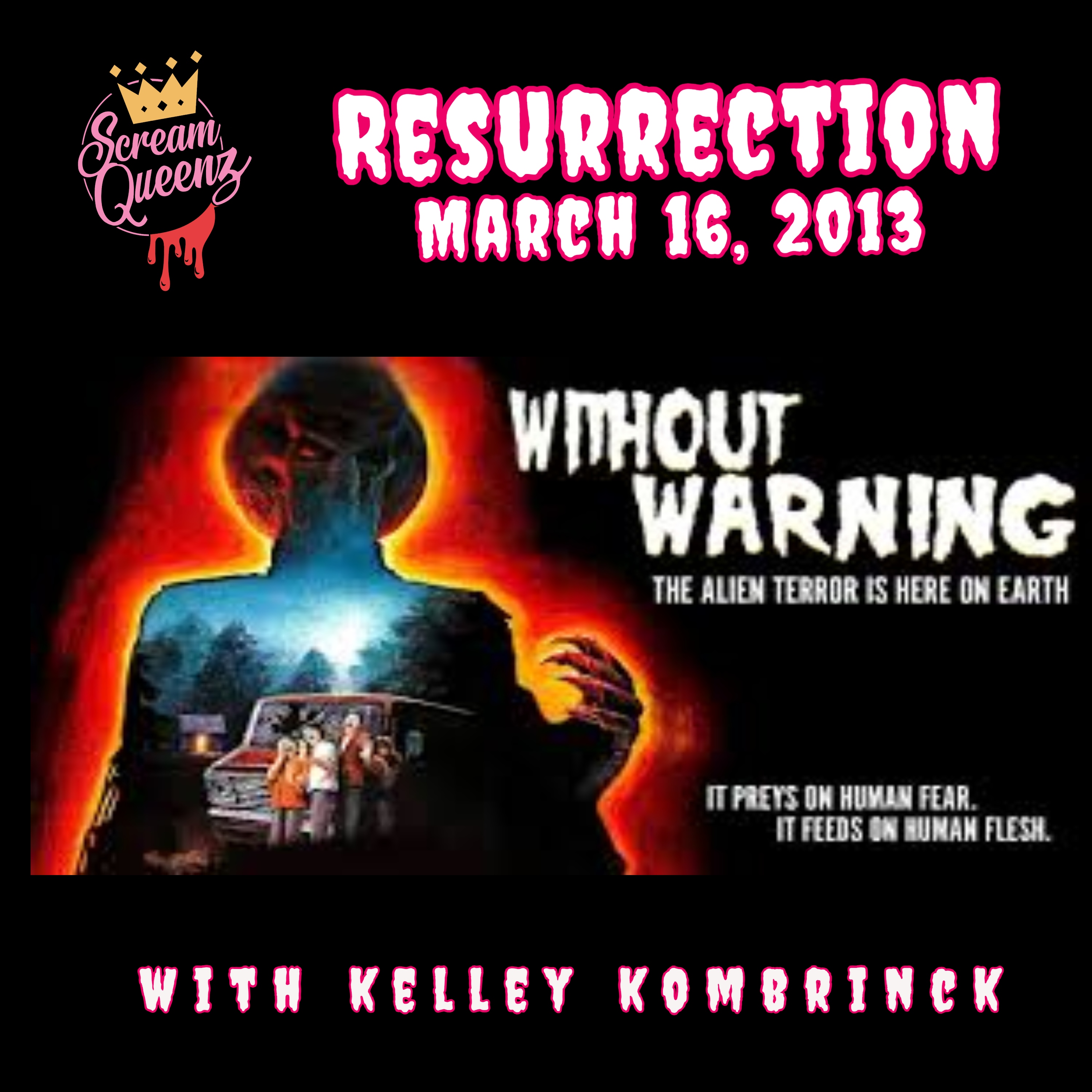 SQ Resurrection - WITHOUT WARNING (1980) - "Flying Killer Mini Pizzas From SPAAAACE!"