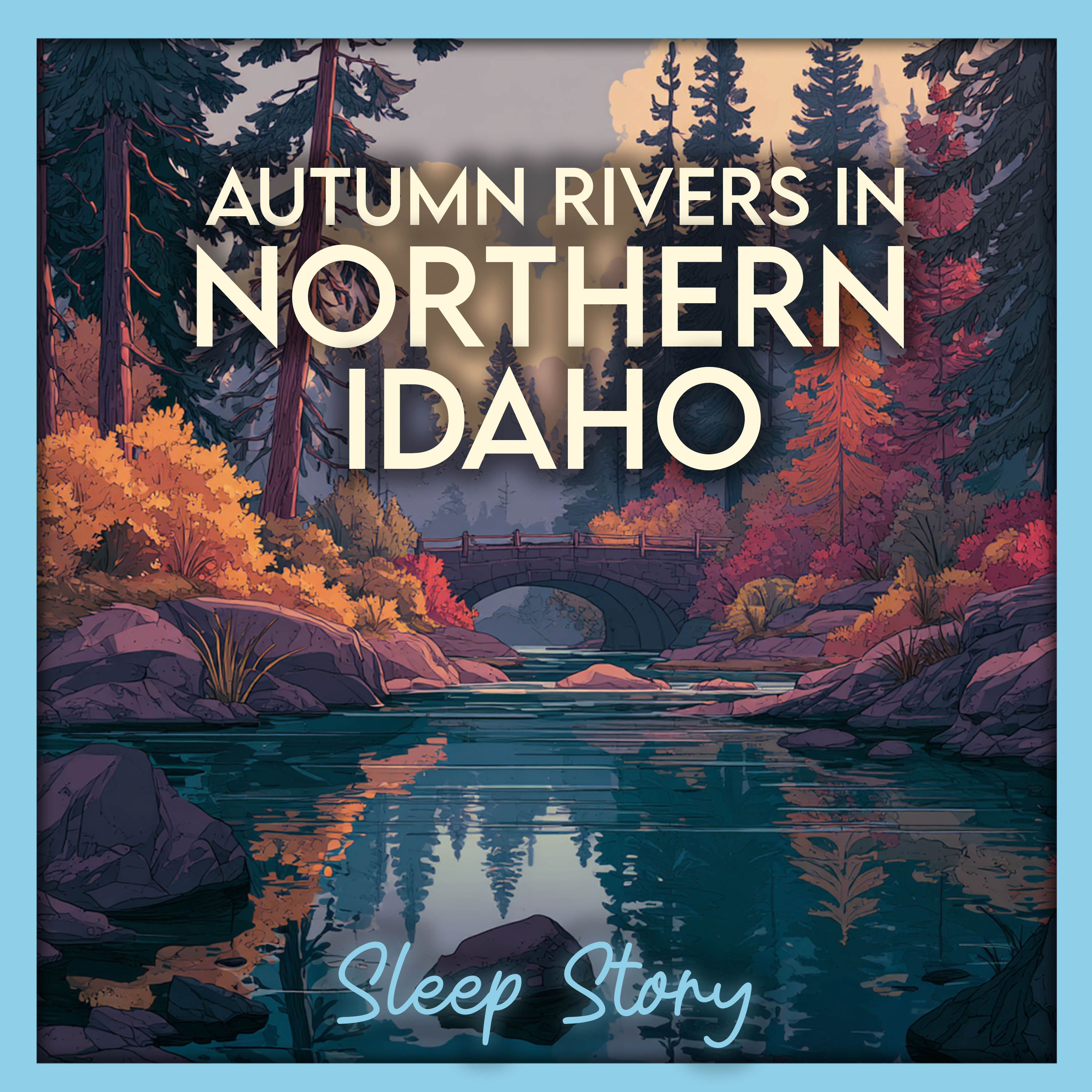 Autumn Canoe on Idaho’s Amber River — A Deep Sleep Story for Adults