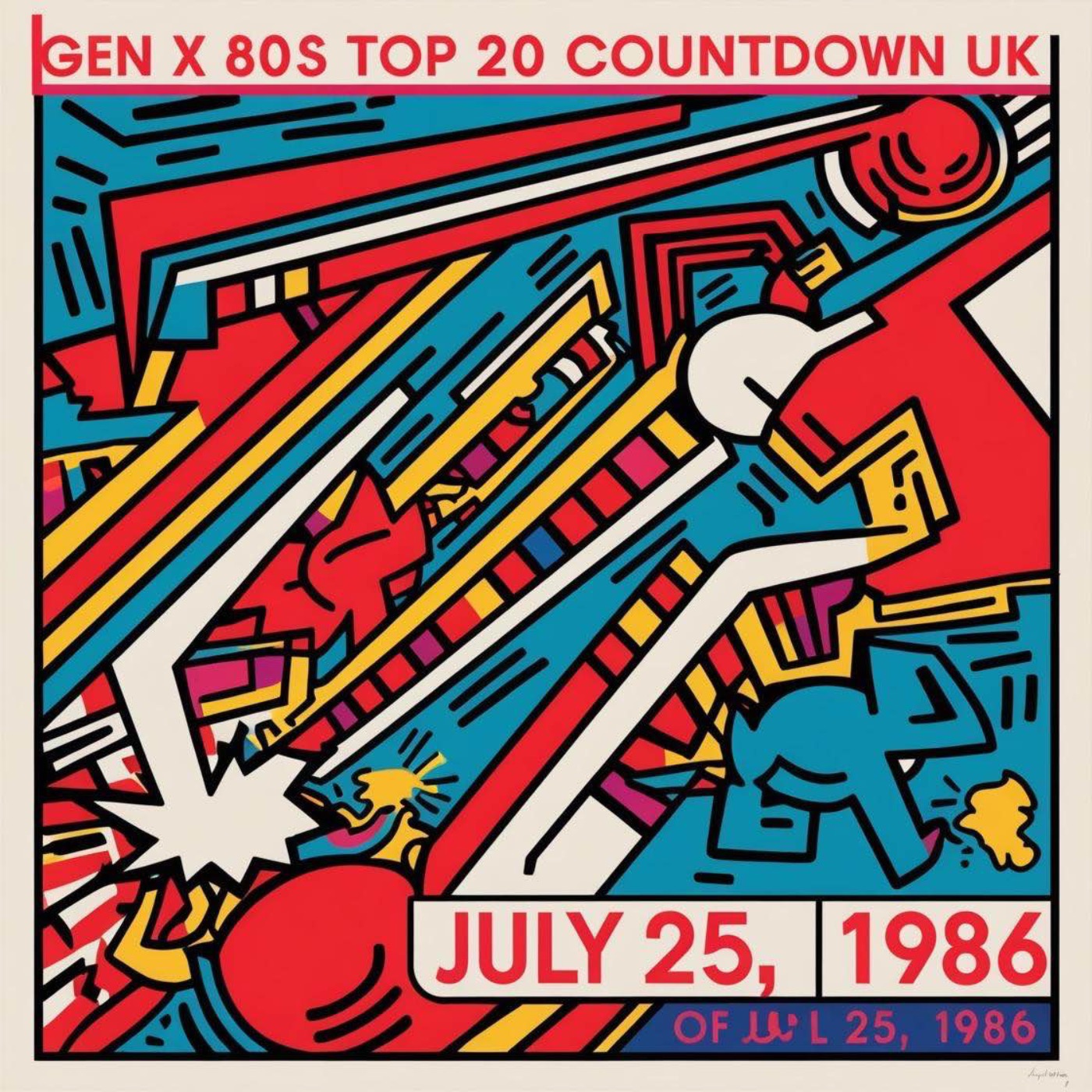 Gen X 80s Top 20 Countdown: July 25, 1986 – Pop Icons, New Wave Bangers & A Talking AI