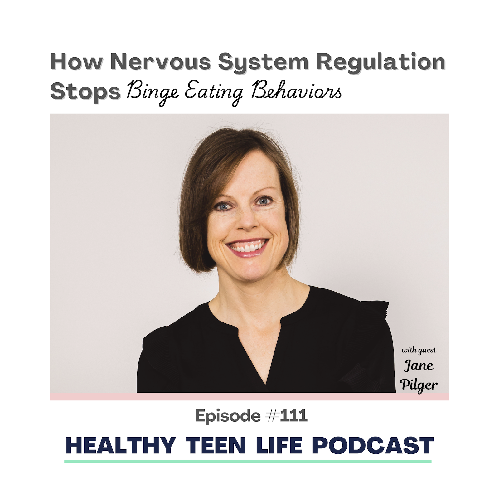 111: How Nervous System Regulation Stops Binge Eating Behaviors episode artwork