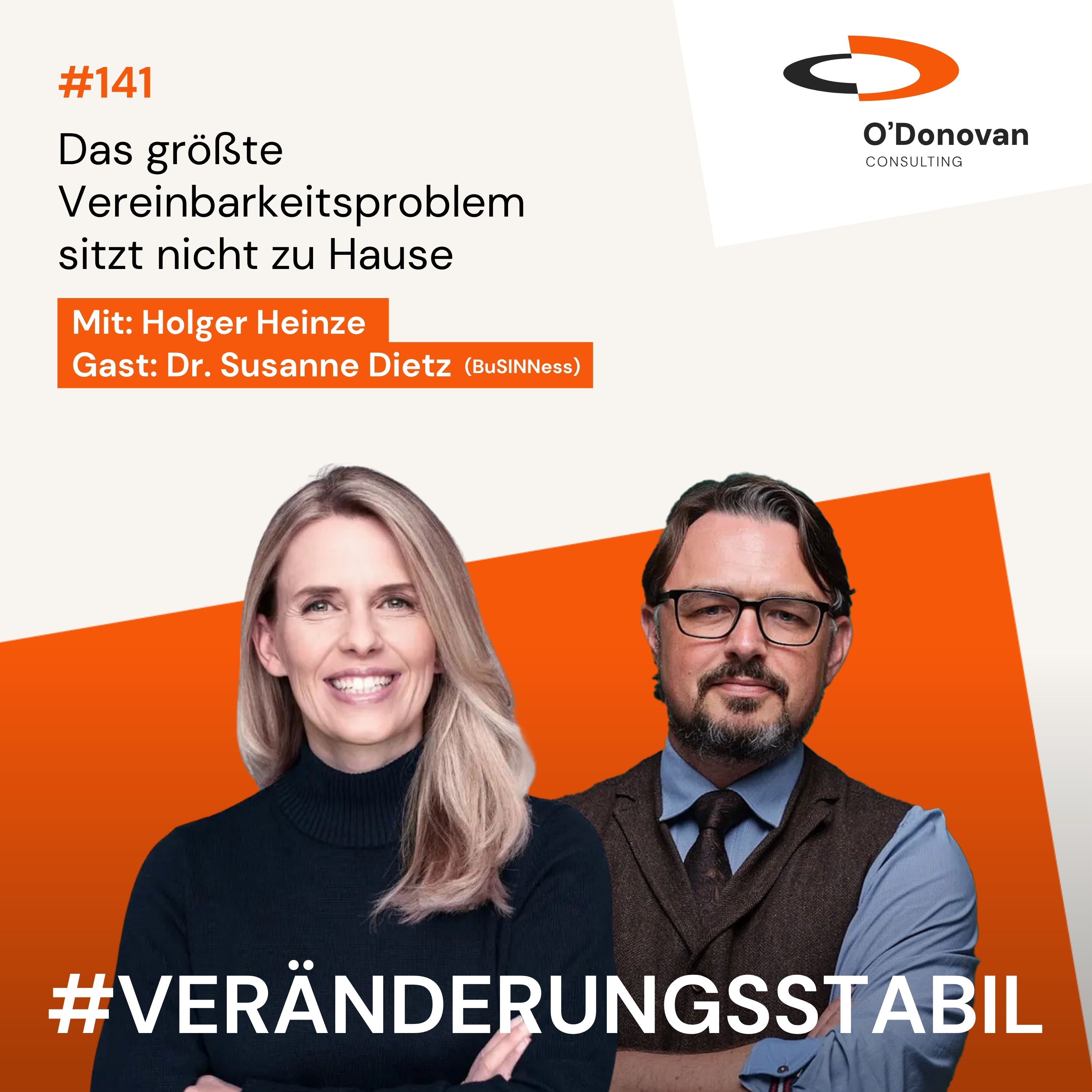 Ep. 141: Das größte Vereinbarkeitsproblem sitzt nicht zu Hause (Talk mit Dr. Susanne Dietz) episode artwork