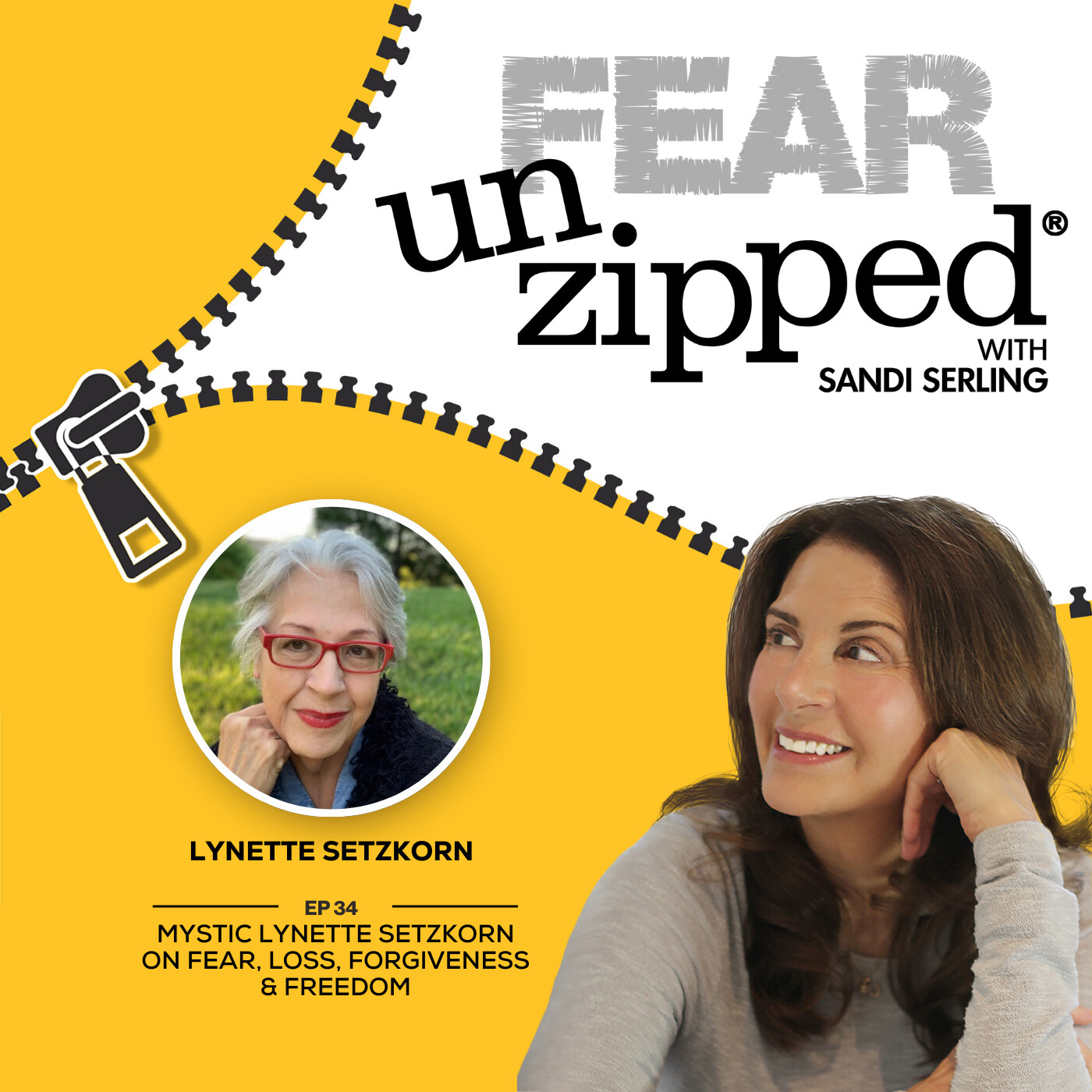 034: Mystic Lynette Setzkorn on Fear, Loss, Forgiveness & Freedom episode artwork